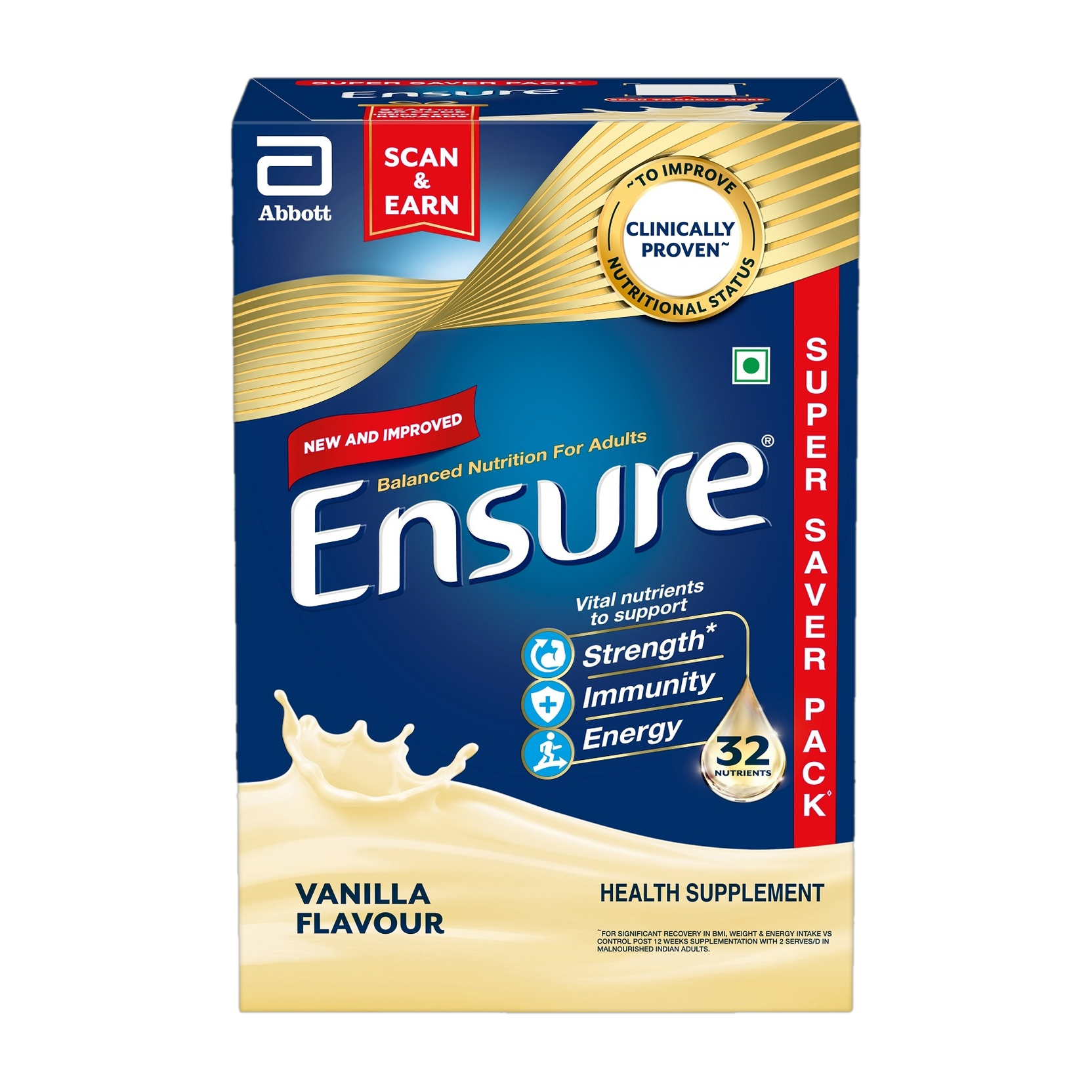 ENSURE Clinically Proven Nutritional Drink For Adults (950 g)