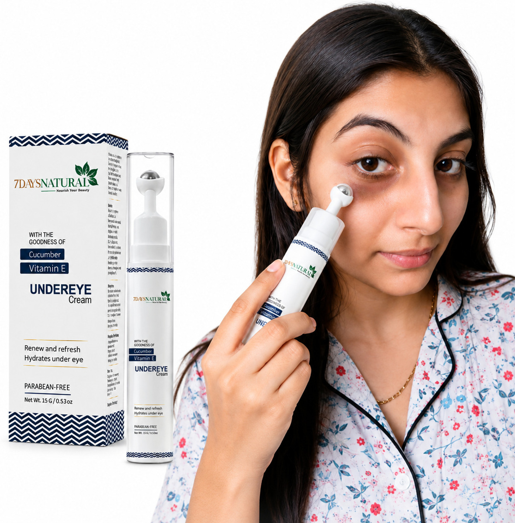 7days natural Under Eye Cream to Reduce Dark Circles, Puffiness