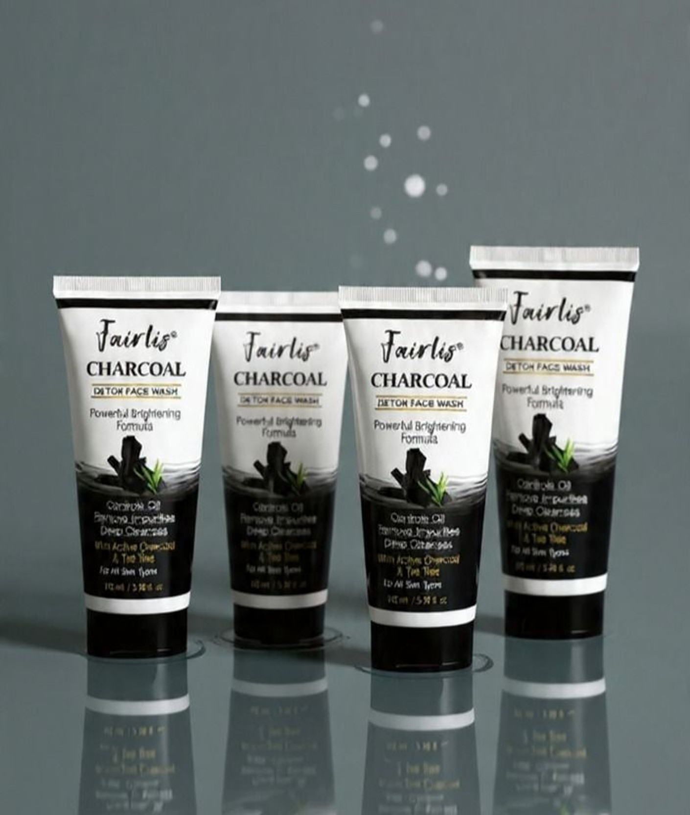 Fairlis Cleansing & Detox_Charcoal_DailySkinRefreshClean_195 Face Wash