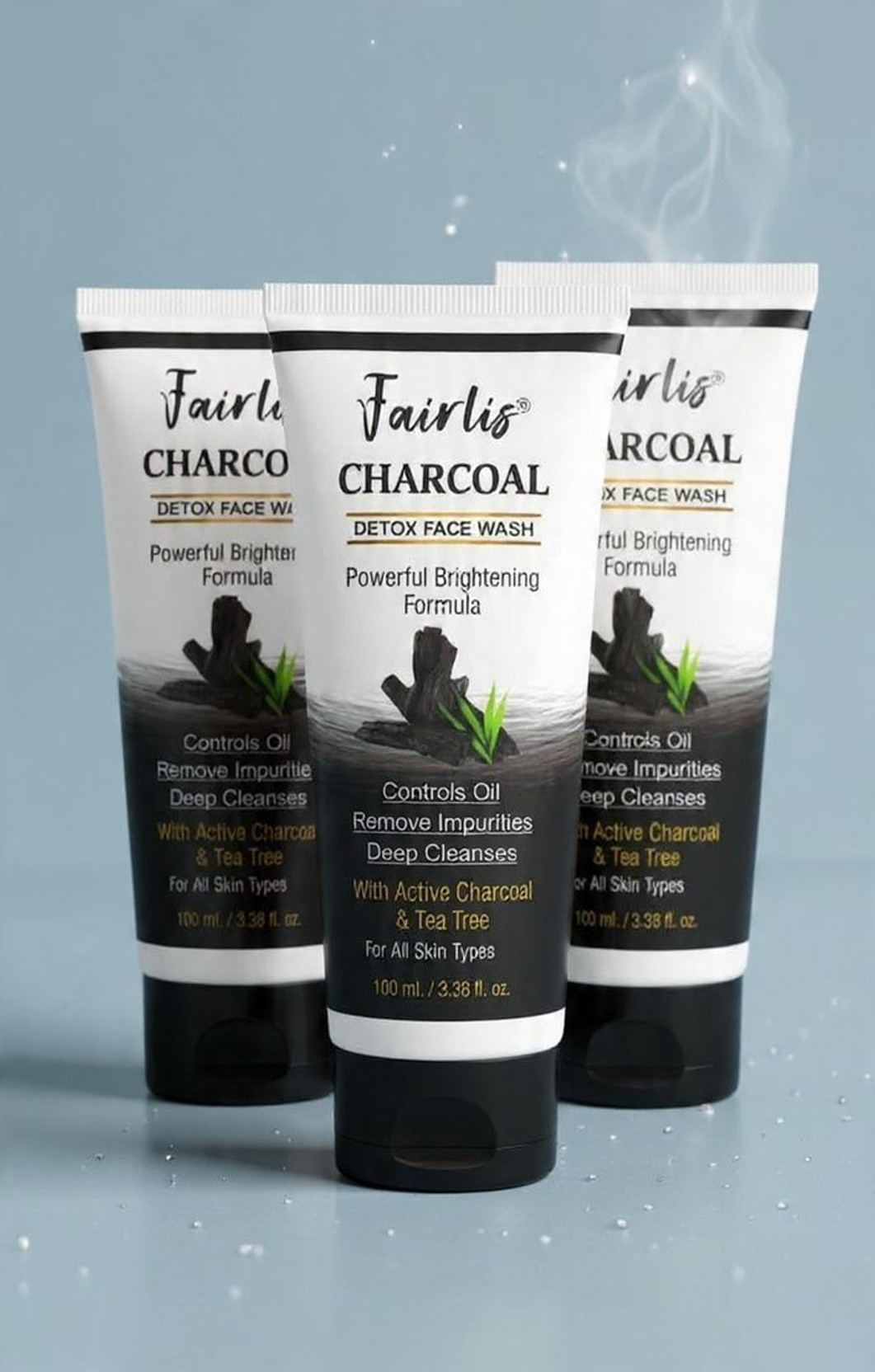 Fairlis Cleansing & Detox_Charcoal_OilControlFreshSkin_207 Face Wash