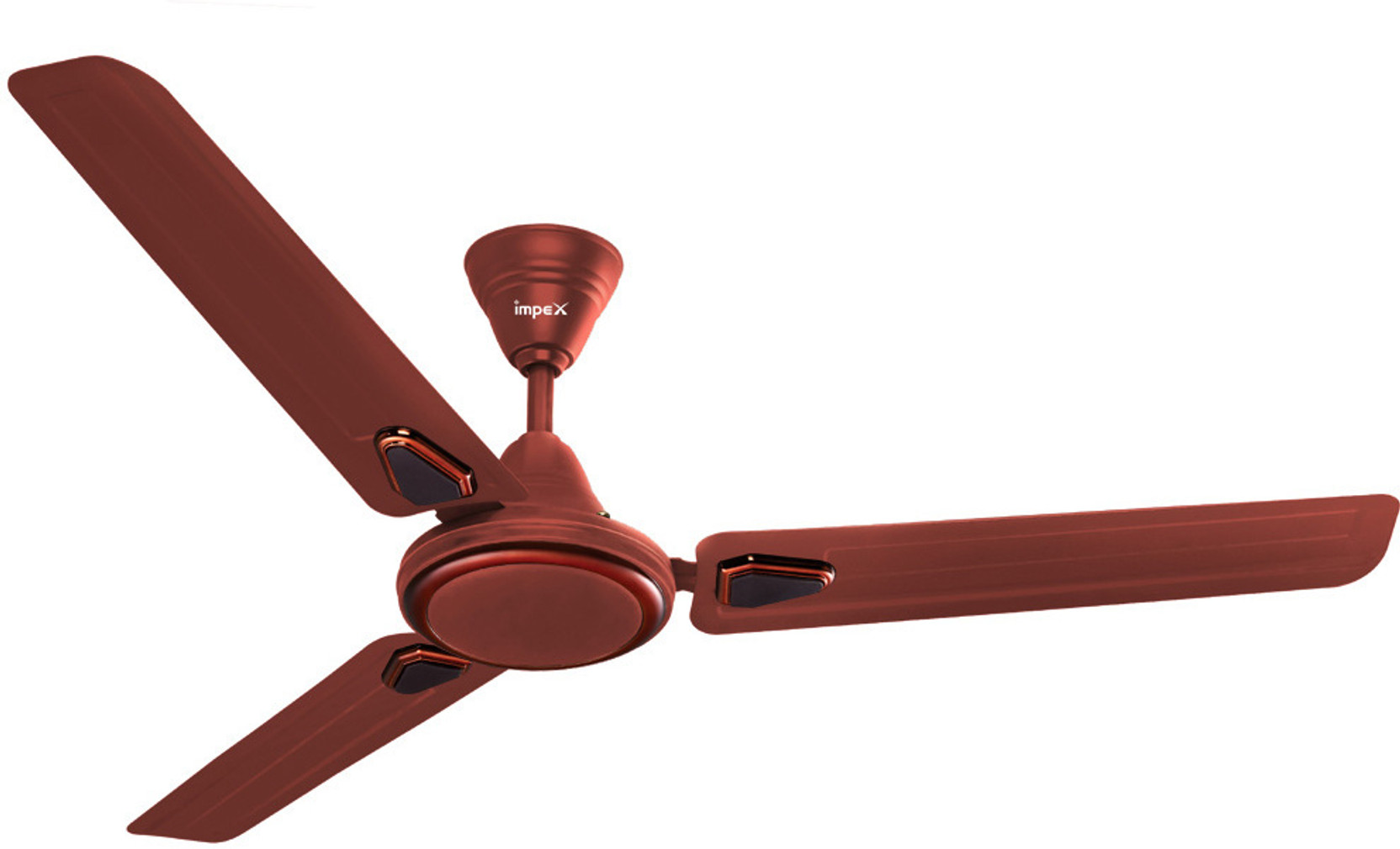 IMPEX Ceiling Fan (WHIZSTAR MATTE BROWN) with 2 Year Warranty 120...more