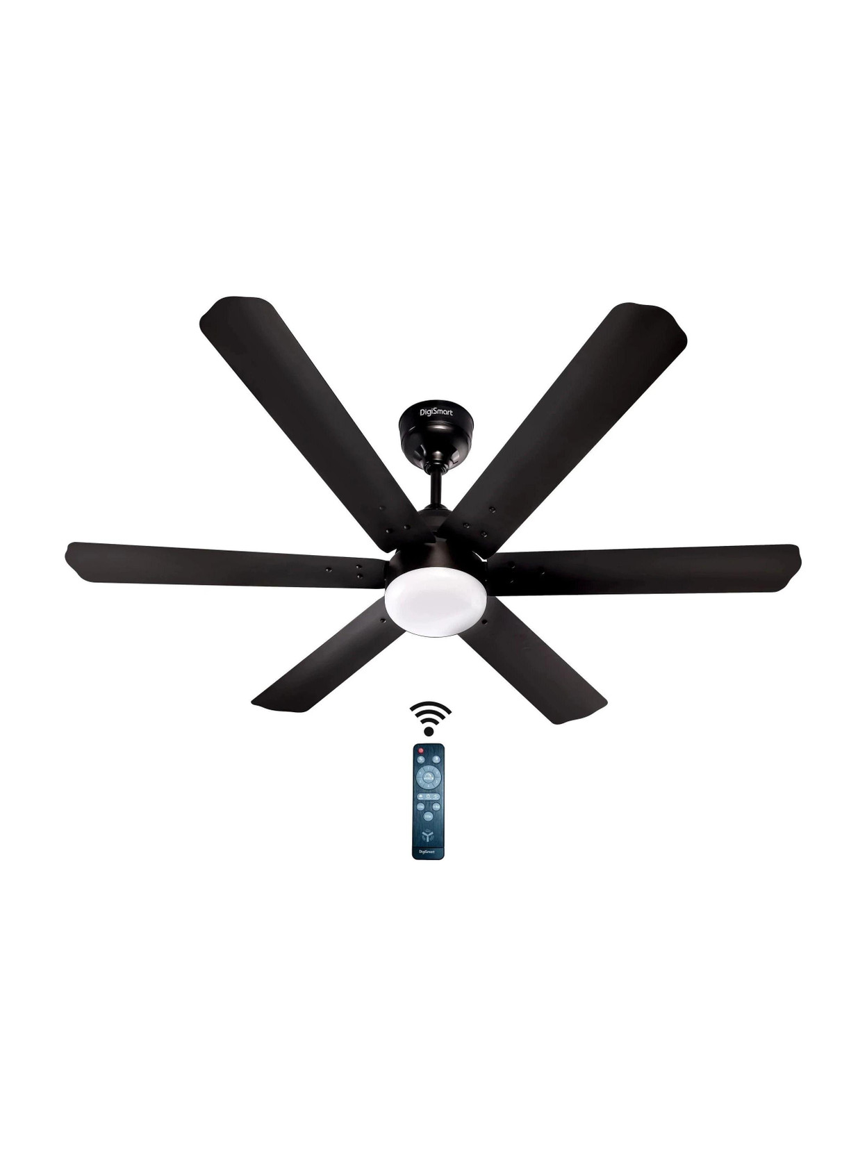 DIGISMART AUTUM HEXA | BLDC Motor | Remote Control | LED Light | 6 Blade | Energy Saving with 5 Year W...