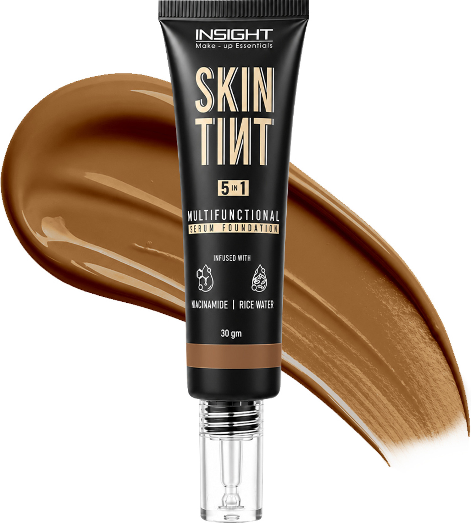 Insight Skin Tint 5-in-1 Serum Foundation | SPF 20 PA++++ | Hydrating | Niacinamide Foundation