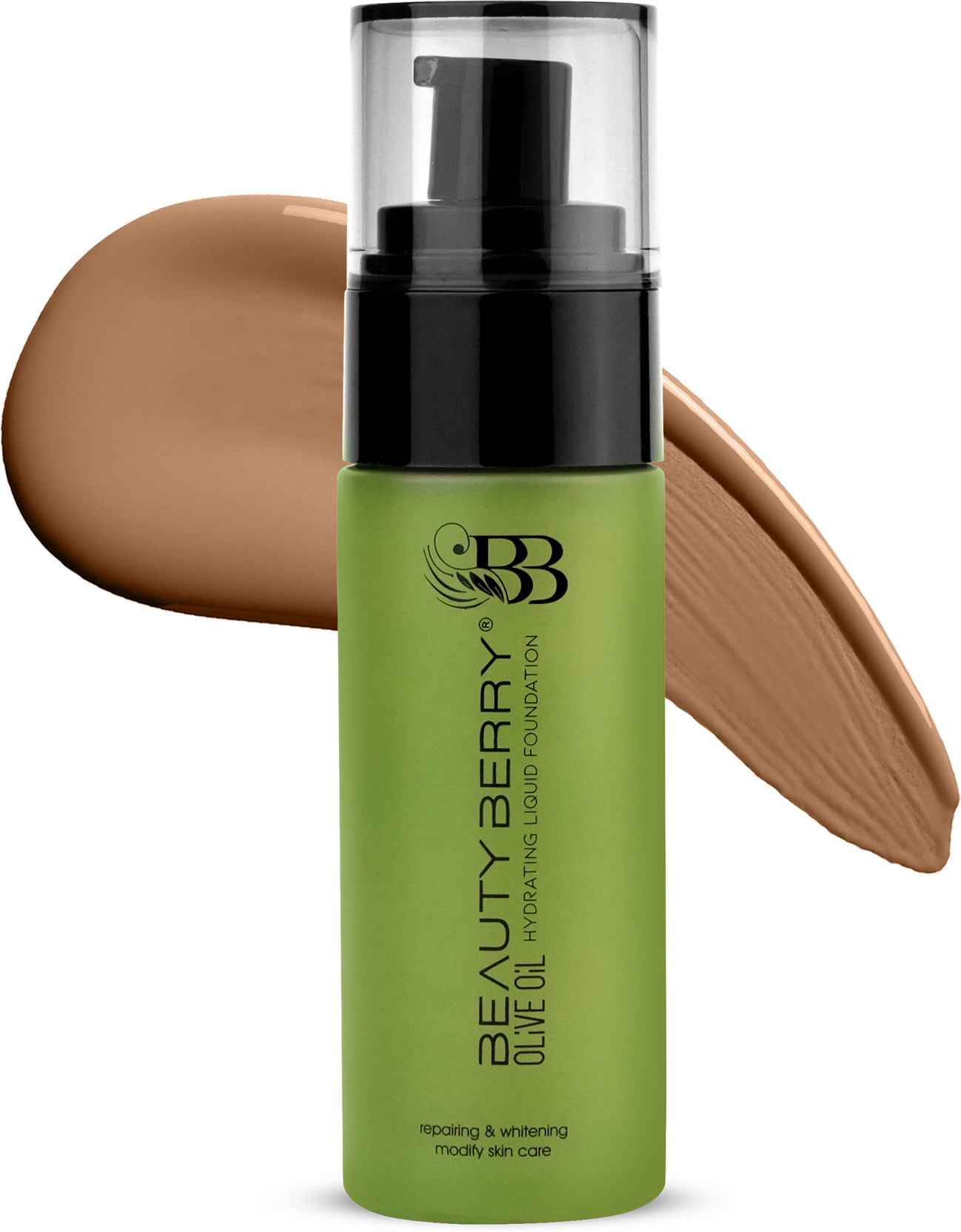 Beauty Berry Olive Oil Lightweight Hydrating Liquid Foundation with Dewy Finish Foundation