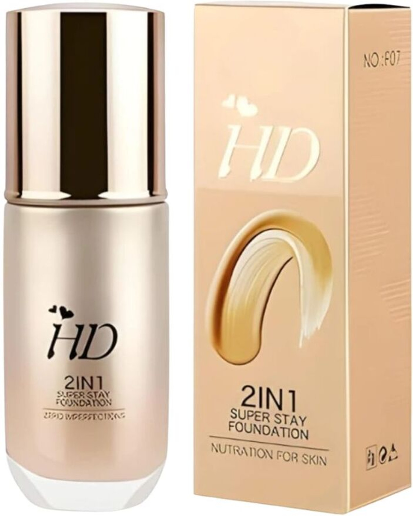 glowliv Liquid Foundation | Oil Control Full Coverage Foundation