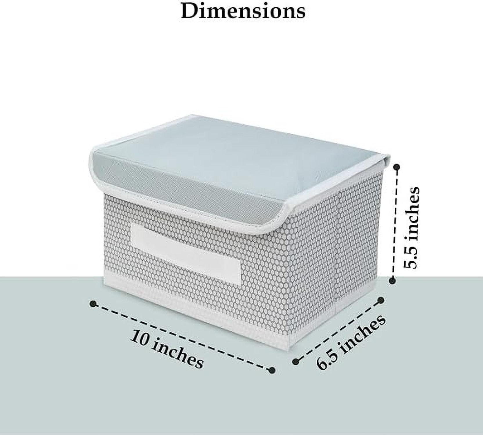 Sawariya Baskets Multipurpose Storage Box Multipurpose Storage Box for Clothes, Toys, Household Items & Reusable Organizer Green Storage Box_GSB
