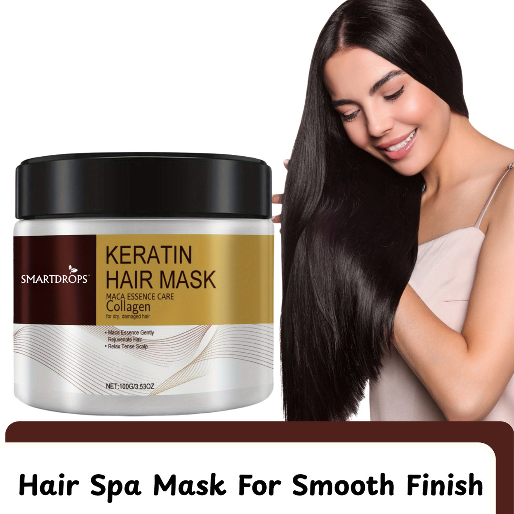 smartdrops Keratin Hair Mask For Men Women Hair Conditioning And Hair Wash Routine