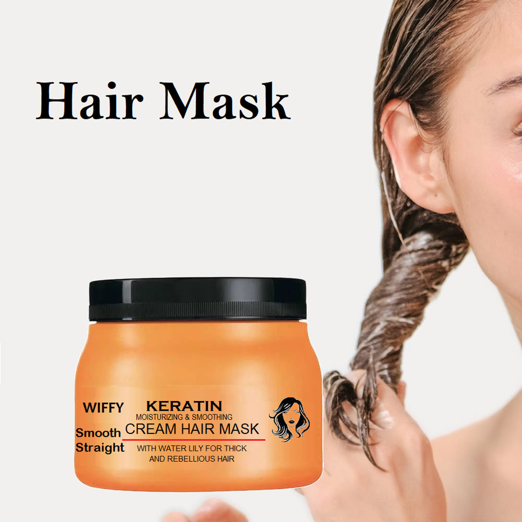 Wiffy Hair Mask for Frizzy Hair | Hair Mask for Damaged Hair with Deep Conditioning