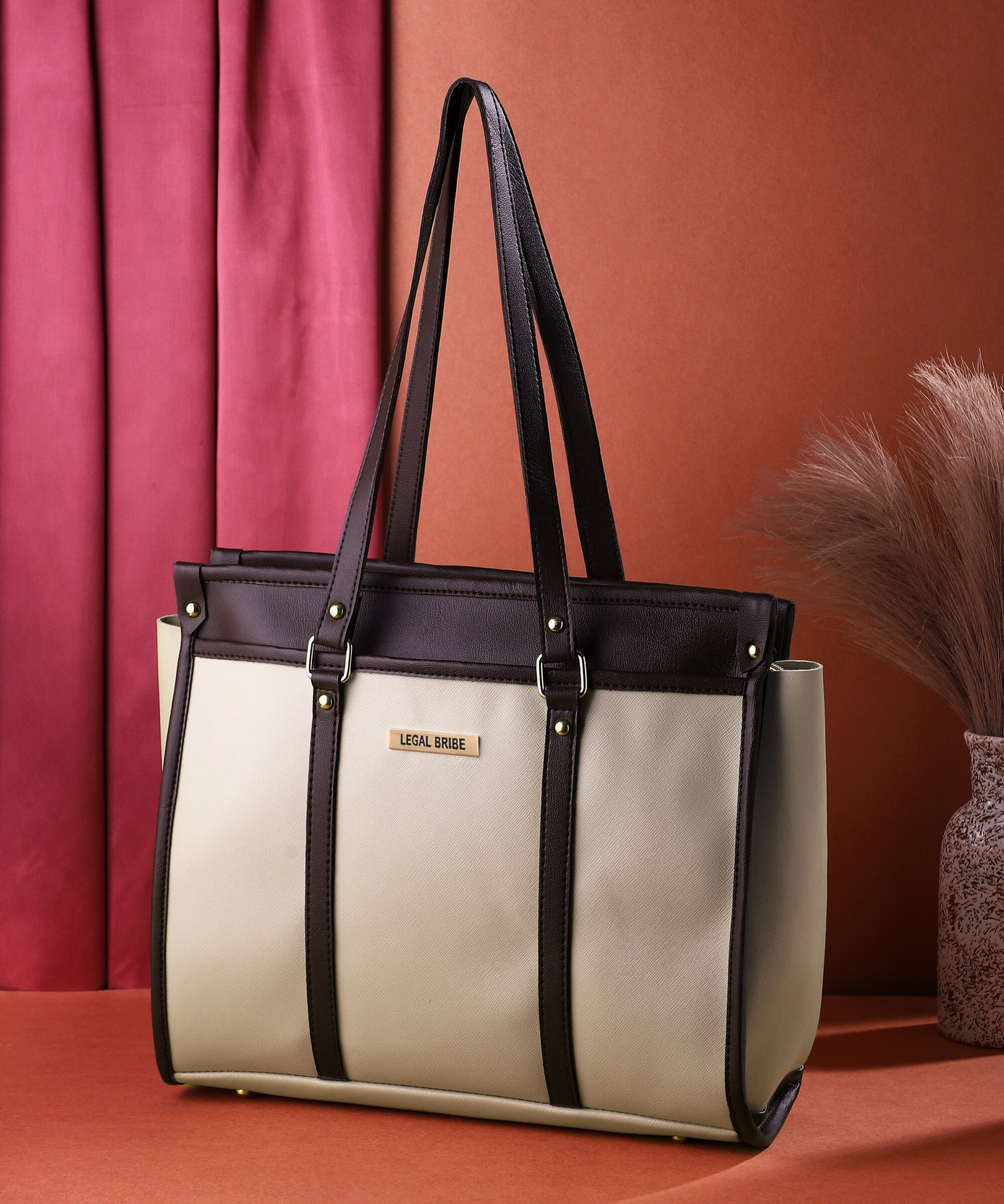 Women Beige Tote