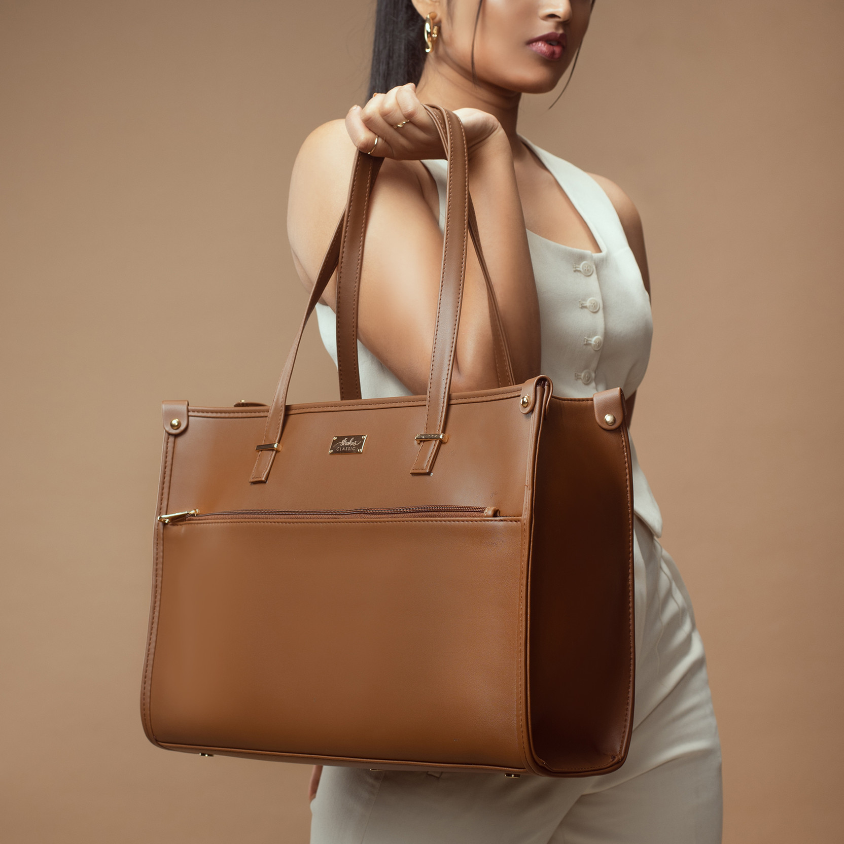 Women Brown Tote