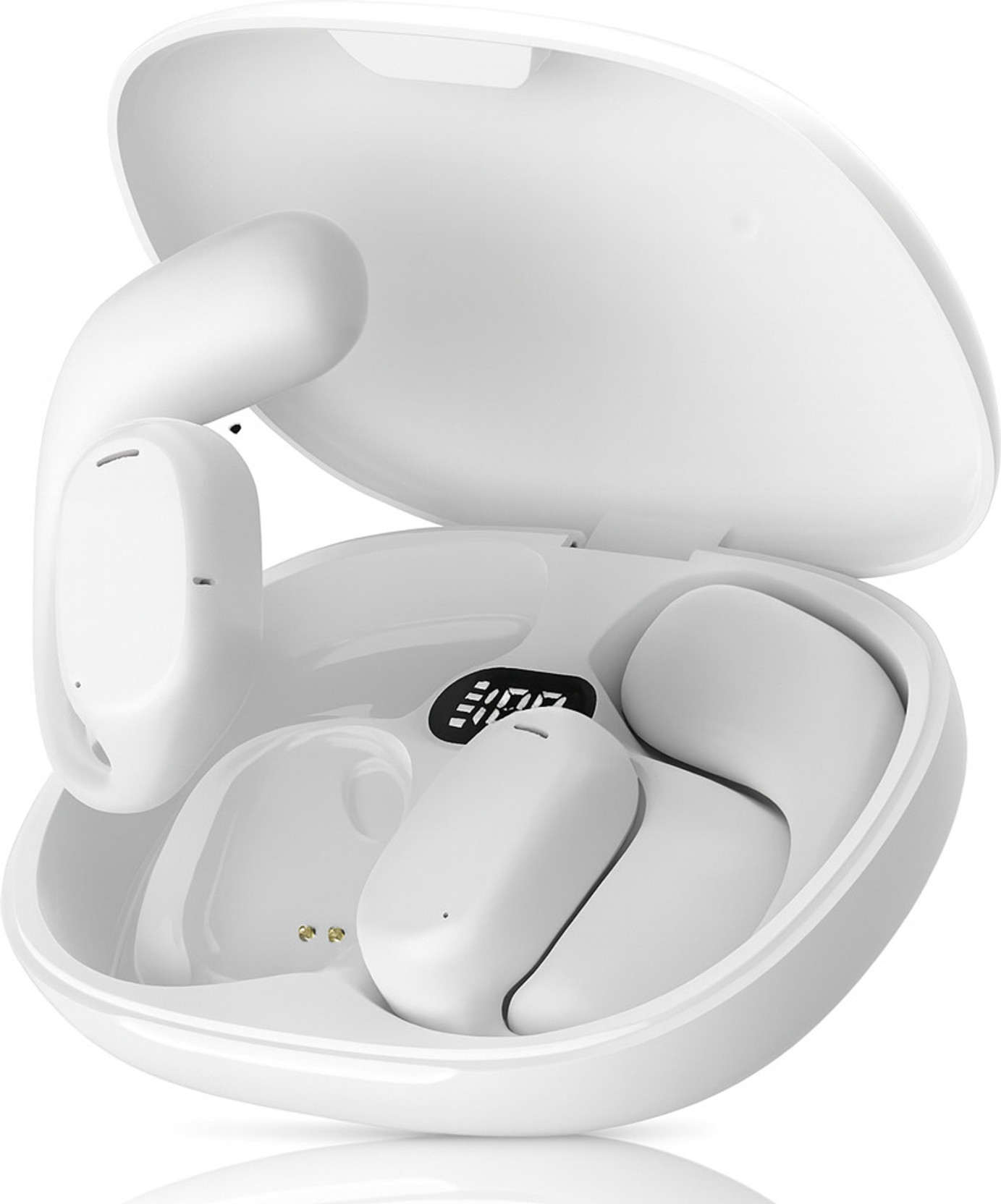 VEHOP JS272 OWS Open Ear Wireless Earbuds, ENC Mic for Calls, Designed for Sports, Gym Bluetooth
