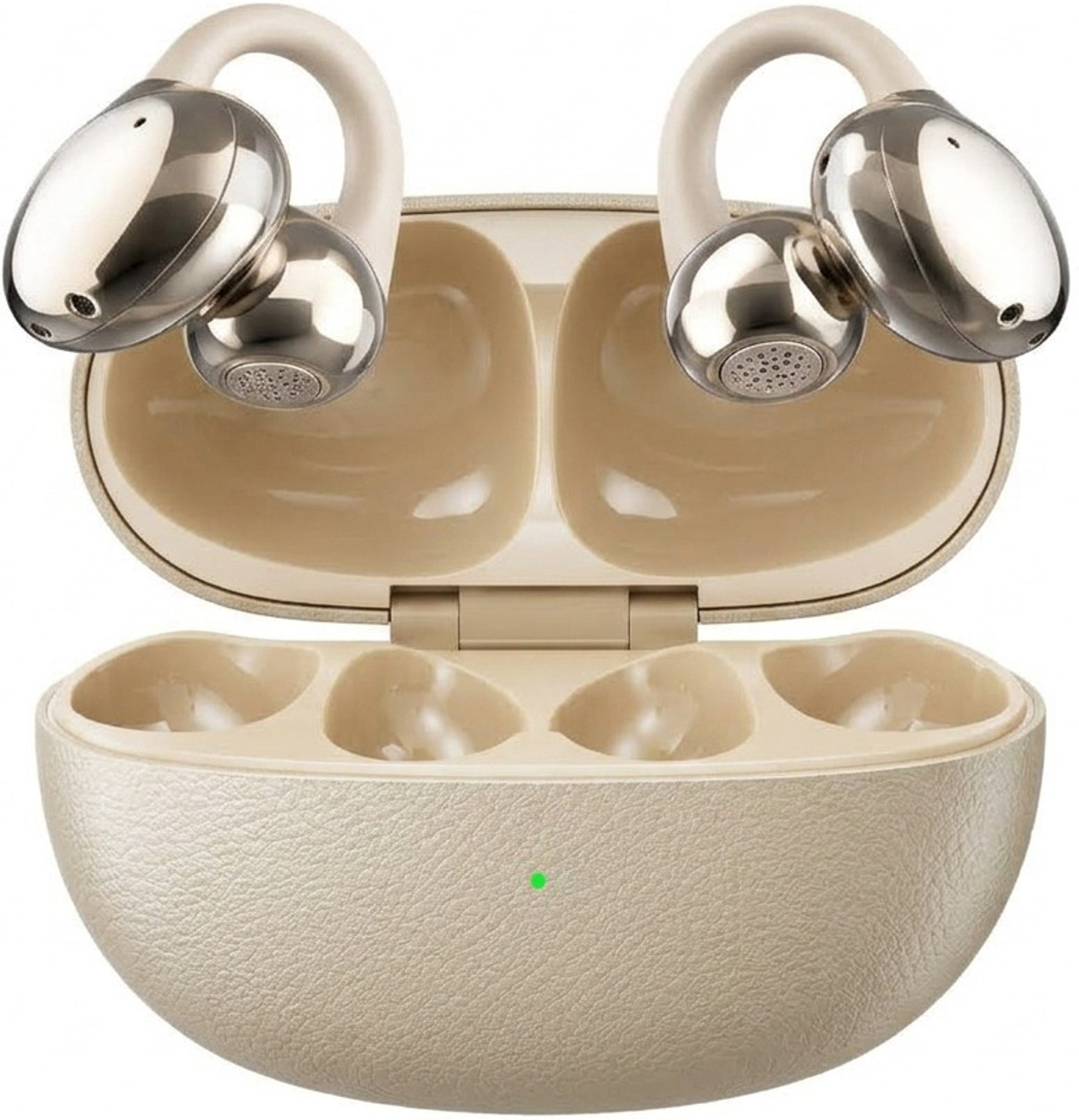 Voom OWS Air Clips Bluetooth Headset 12mm Drivers 360 Spatial Audio Quad Mic ENC Bluetooth