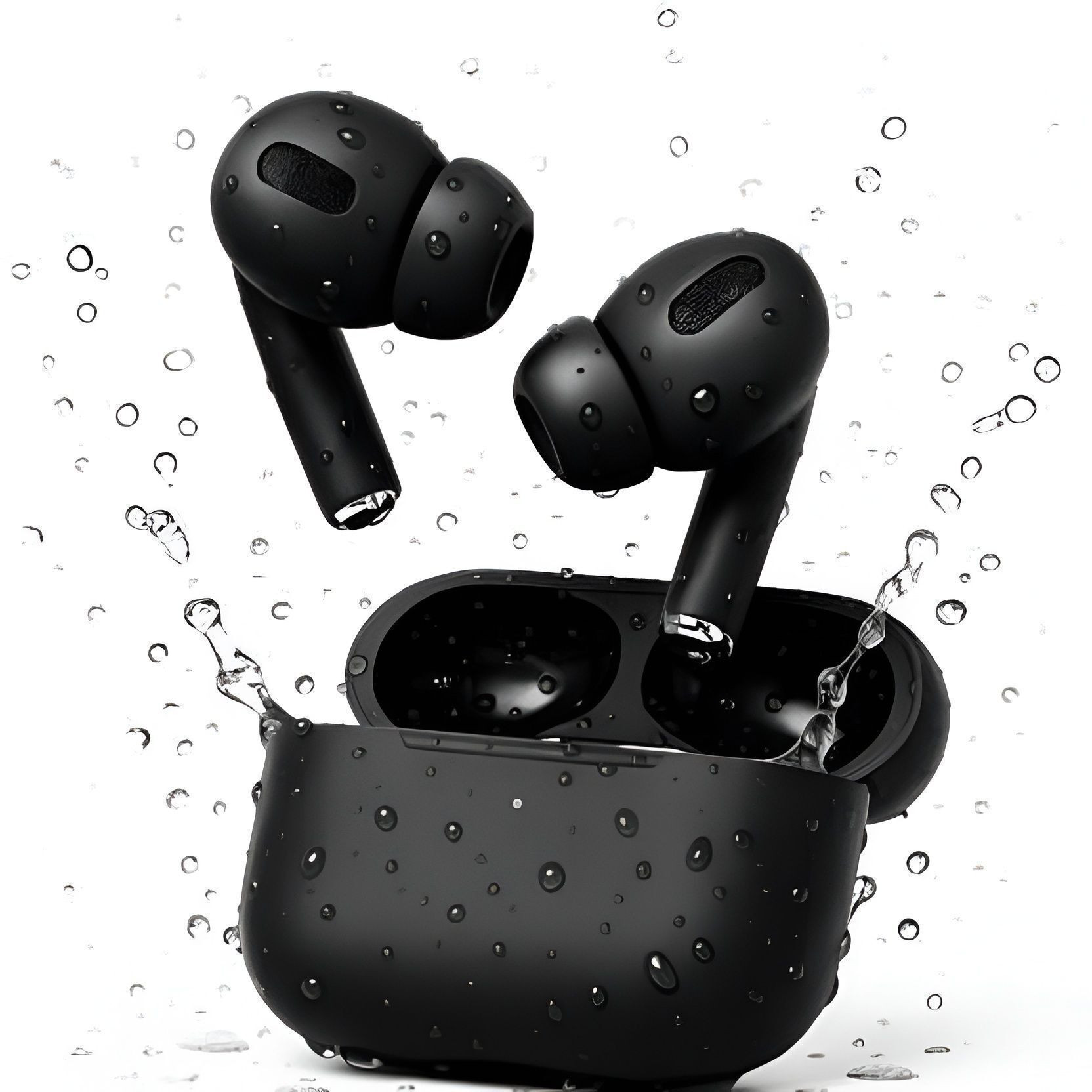 DSSB Premium Black Earbuds: Superior Sound, Sleek Design, Long Battery Life Bluetooth Gaming