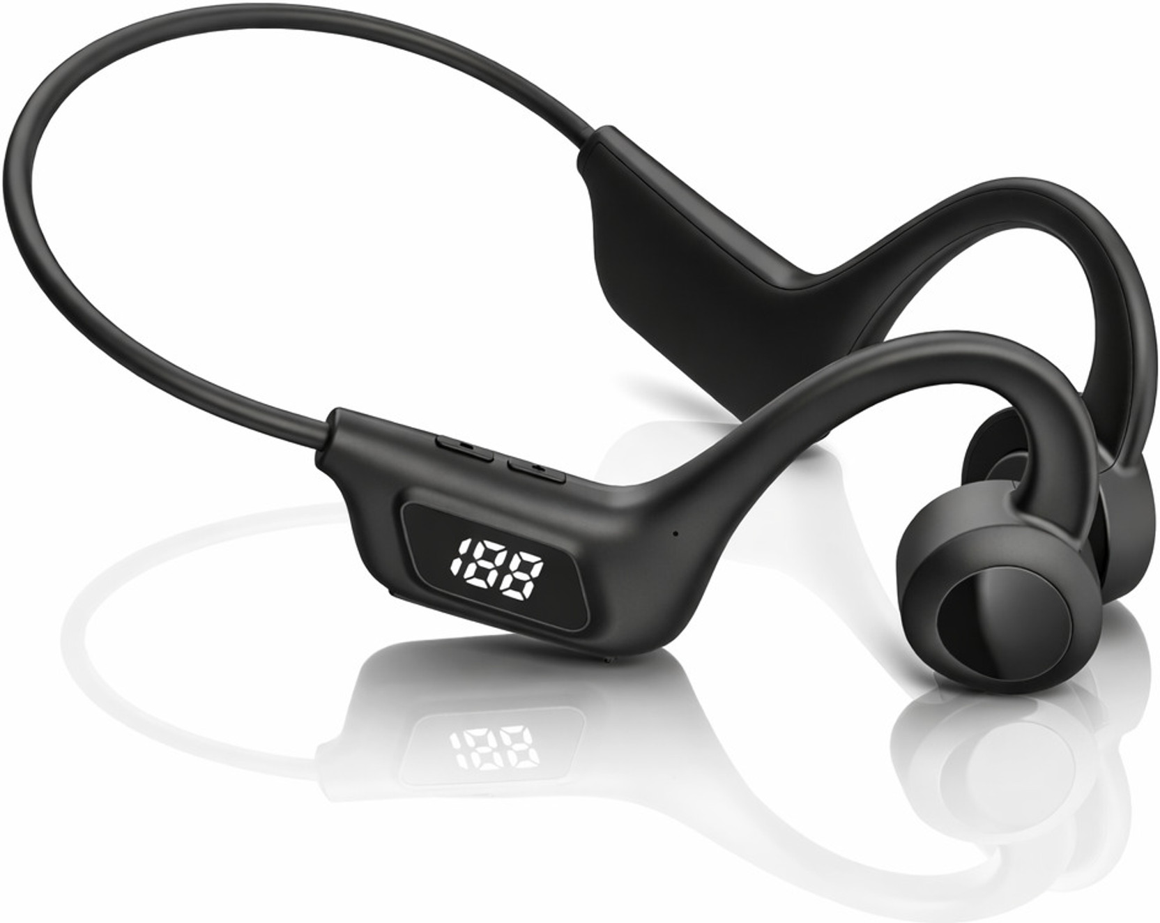 VEHOP VG06 OWS Open Ear Wireless Headband, ENC Mic for Calls, Designed for Sports, Gym Bluetooth