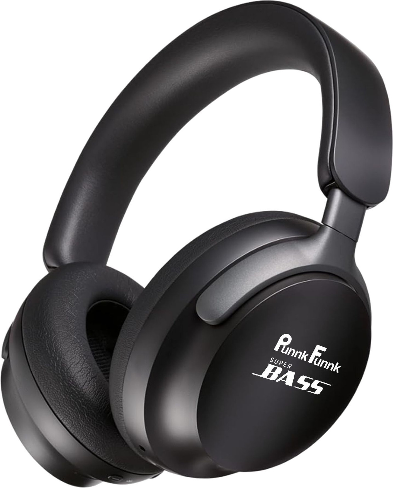 PunnkFunnk Bass Over-Ear Wireless Bluetooth Headphones | Noise Cancellation, 60H Battery, Bluetooth
