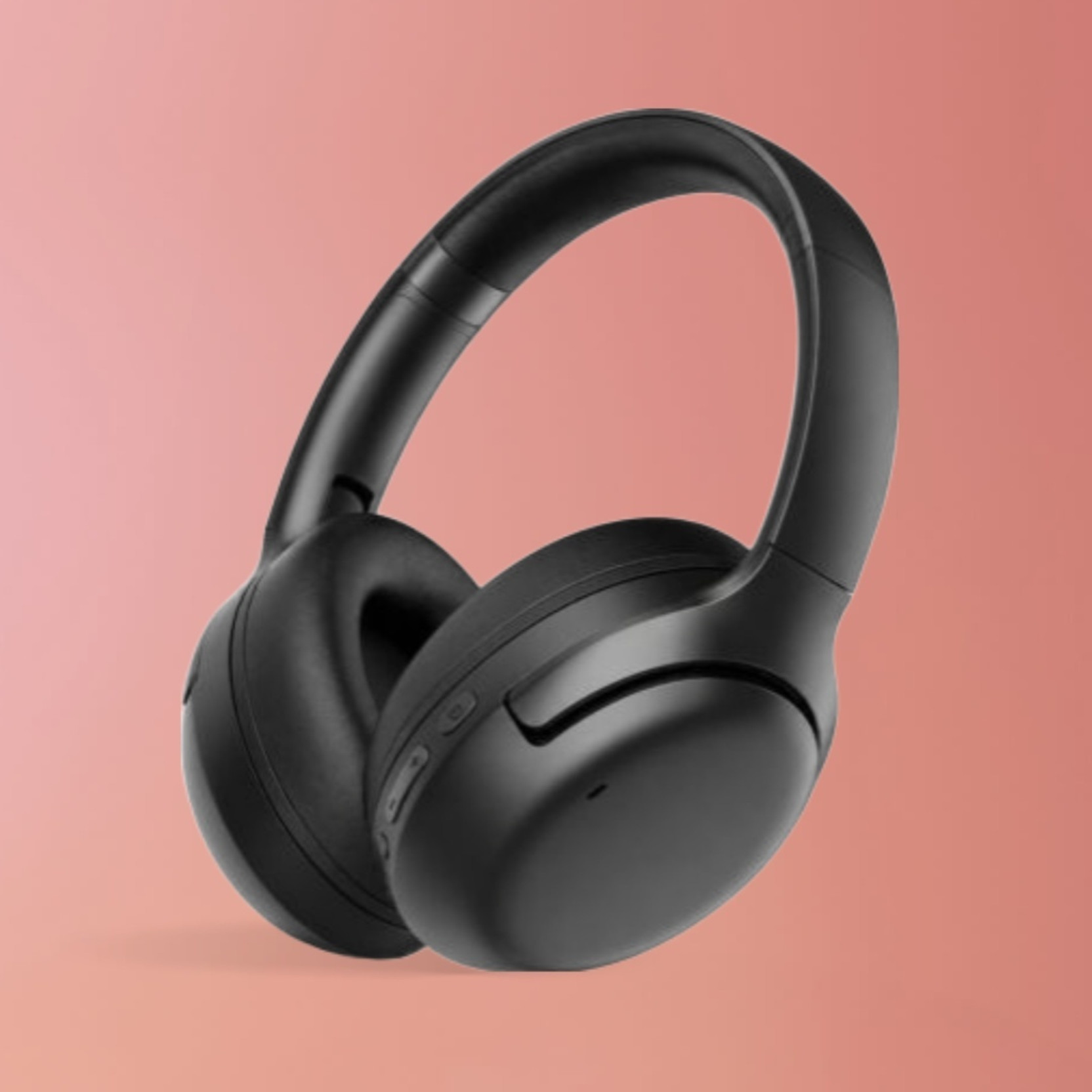 MECKWELL 40H Play Super Bass ANC BT Wireless Headphone with Mic Foldable Design & Aux P07 Bluetooth & Wired