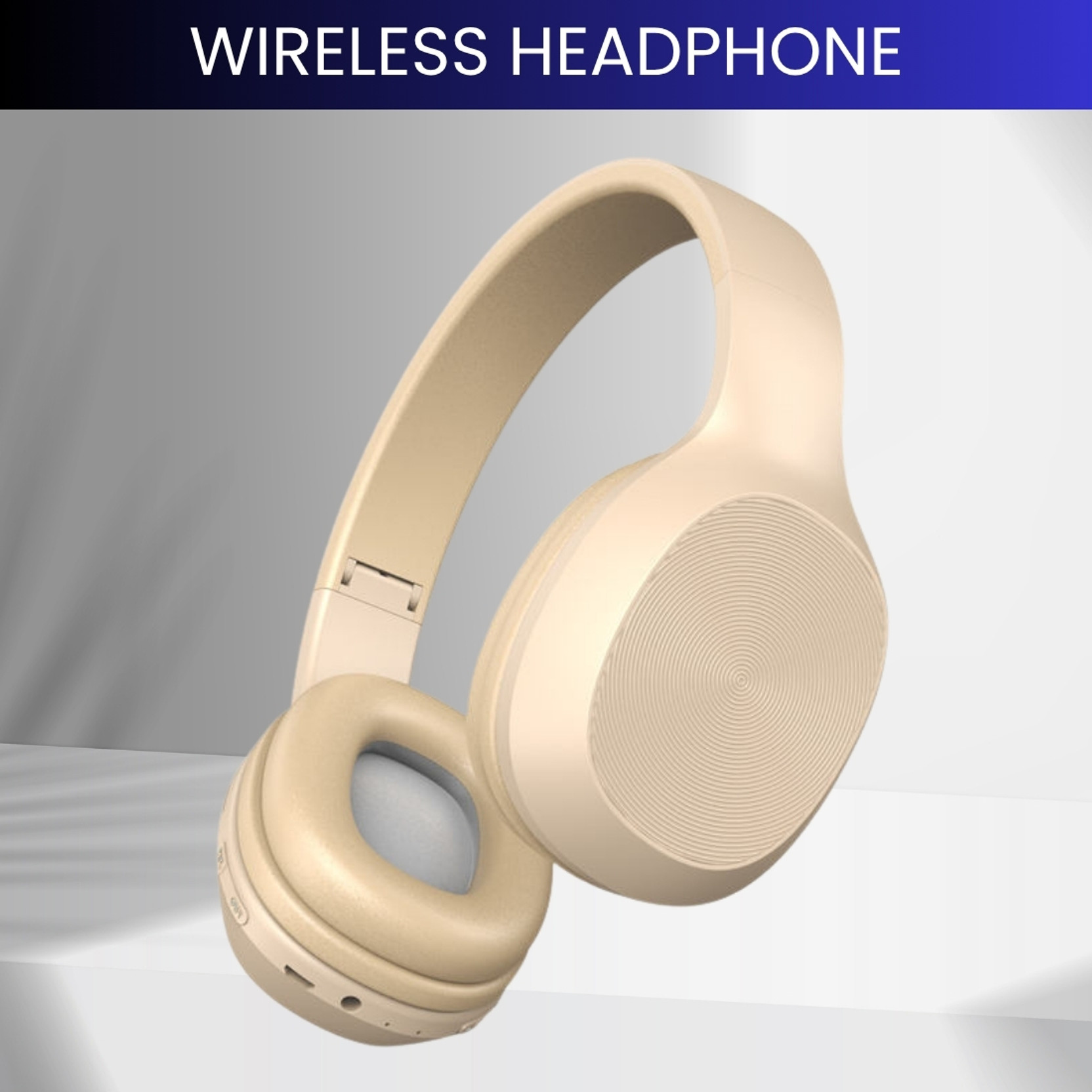 GUGGU Wireless ANC Headset, Gaming Sports Over-Ear Headphone With Premium SoundTI474 Bluetooth