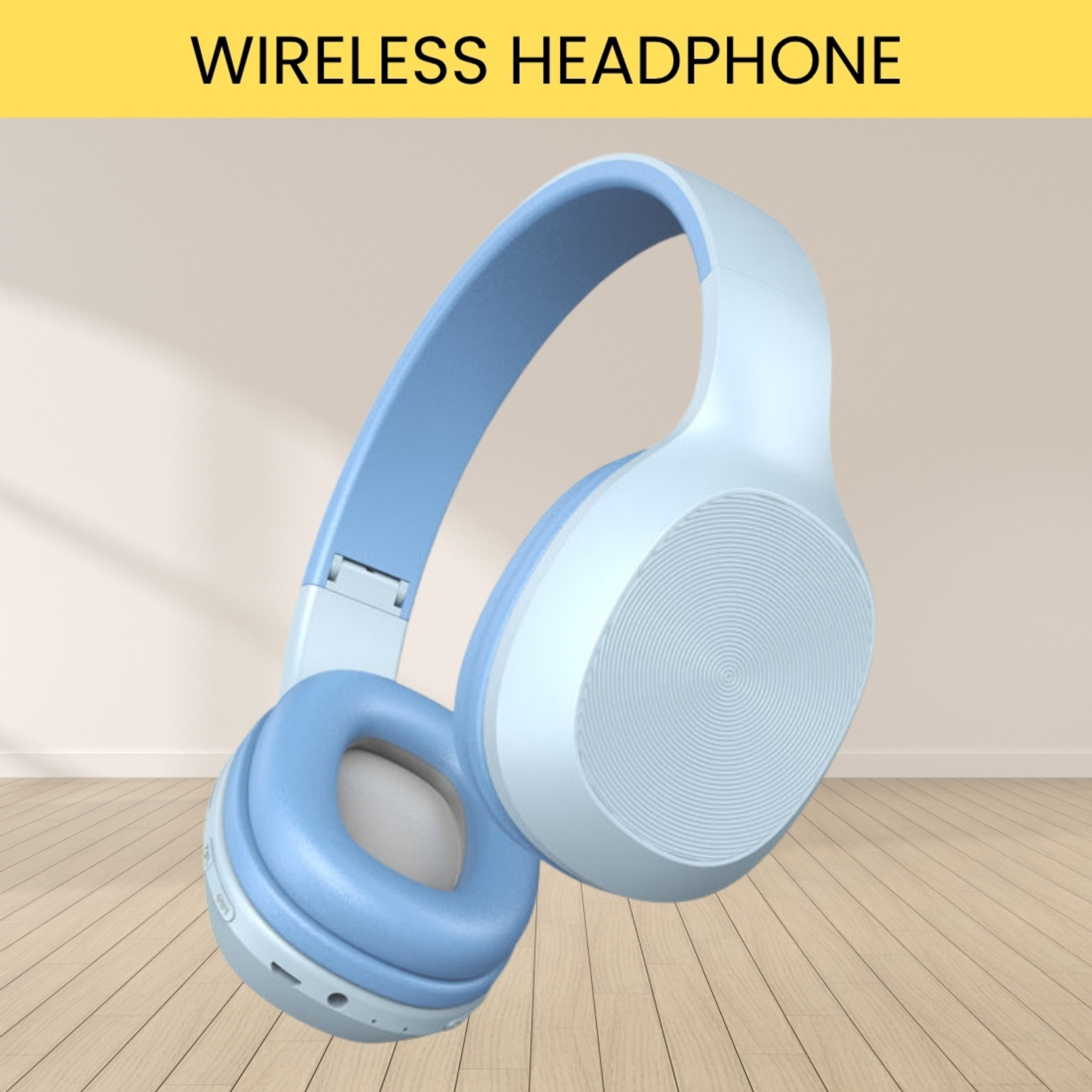 FRONY Wireless ANC Headset, Gaming Sports Over-Ear Headphone With Premium SoundWP187 Bluetooth