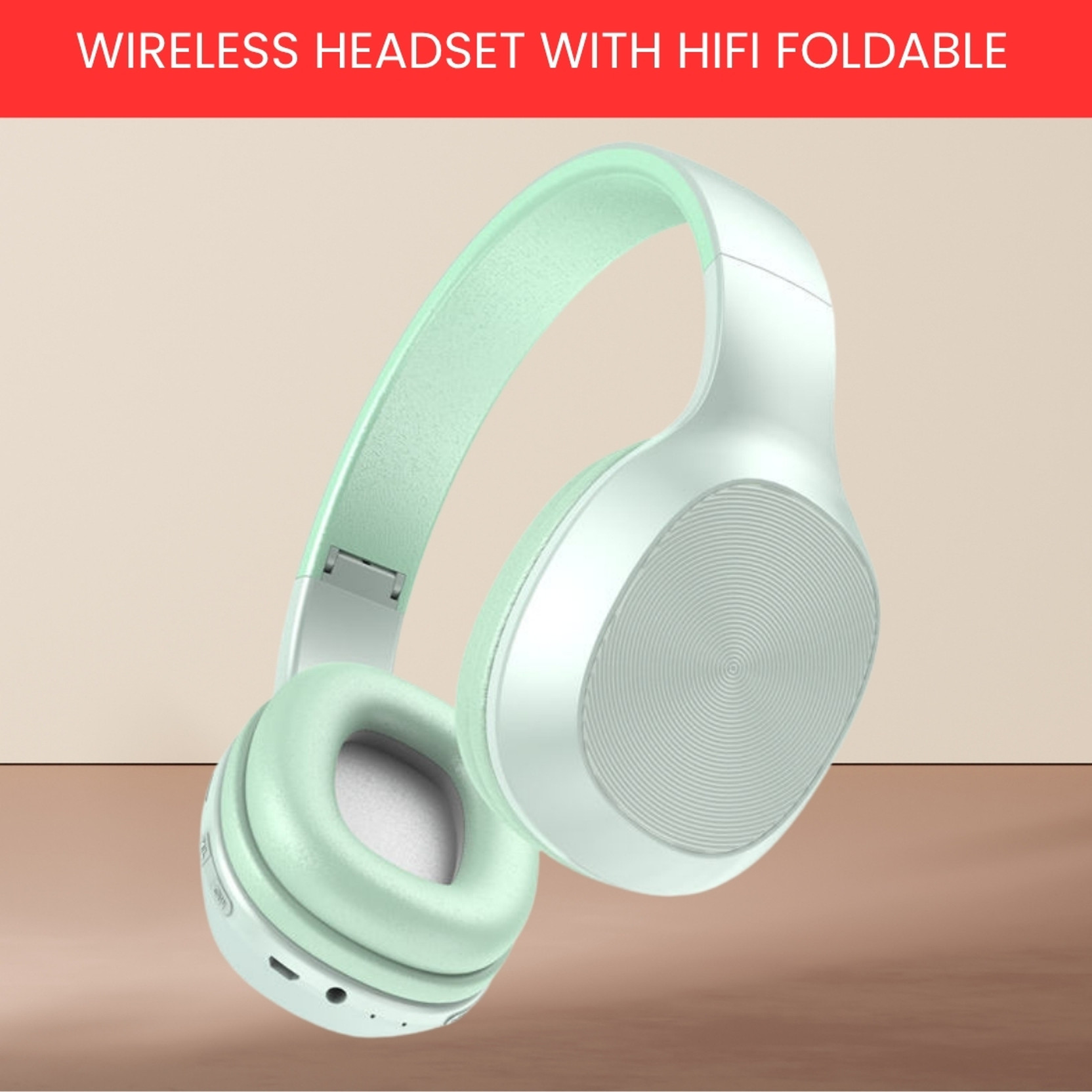 GUGGU Wireless ANC Headset, Gaming Sports Over-Ear Headphone With Premium SoundTP331 Bluetooth