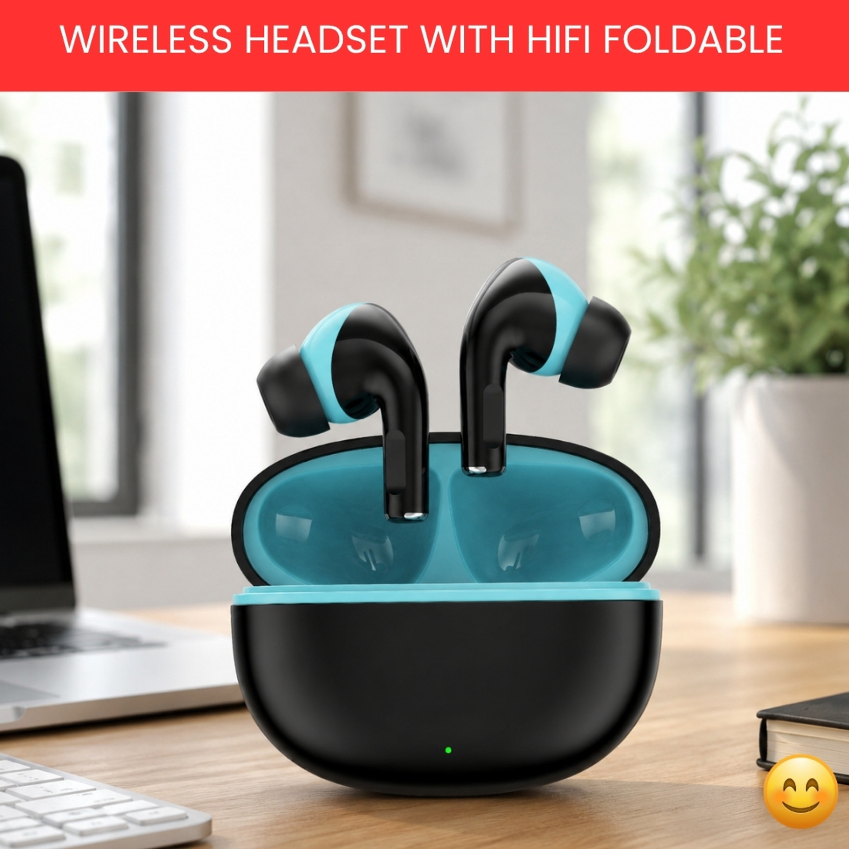 GUGGU Premium Bluetooth Earbuds with Comfortable Fit and Crystal Clear Sound BX447 Bluetooth