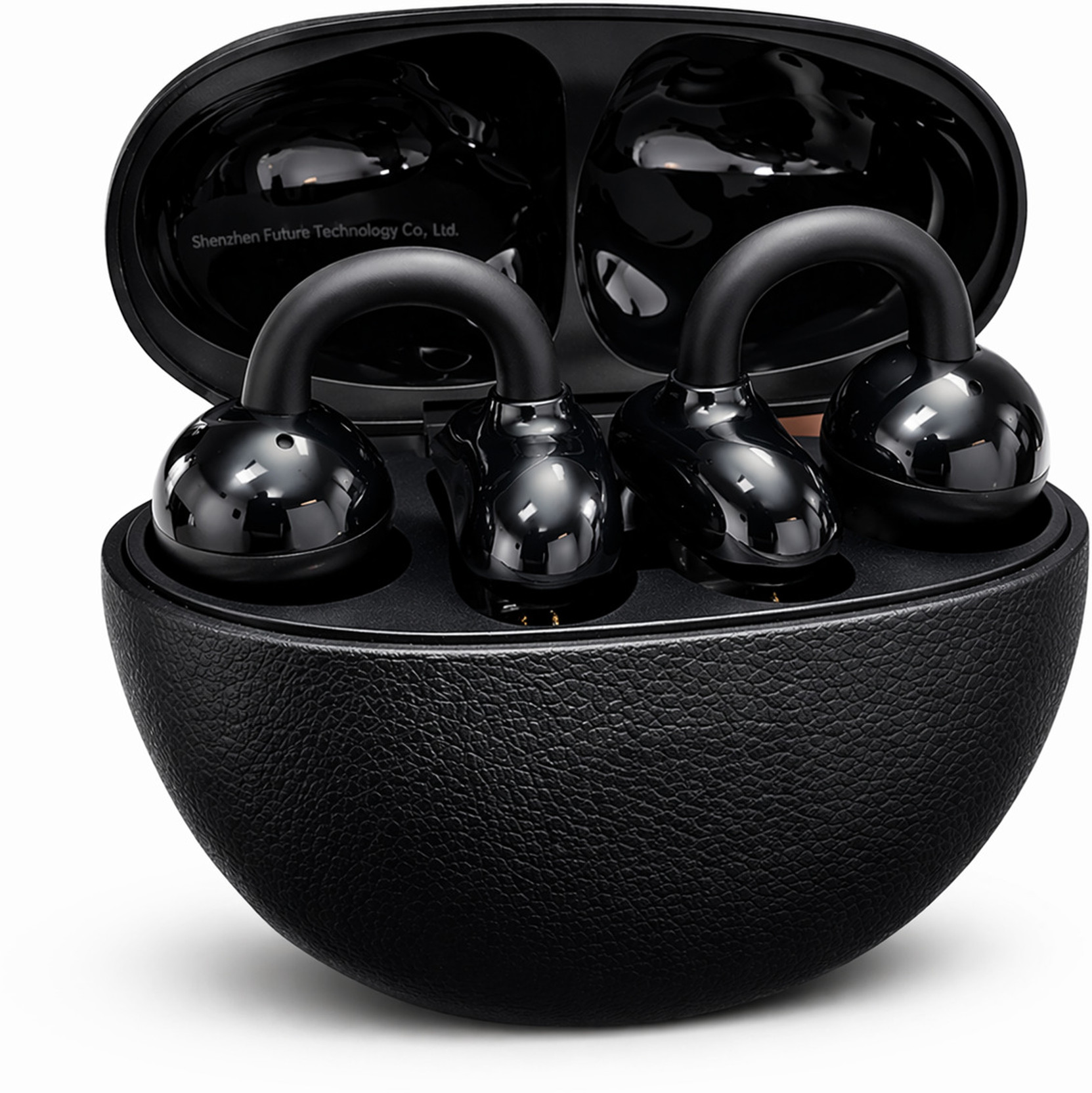 uddo AirClip X OWS Earbuds | 40H Playtime | AeroWave Open-Fit Audio | Quad Mic Bluetooth
