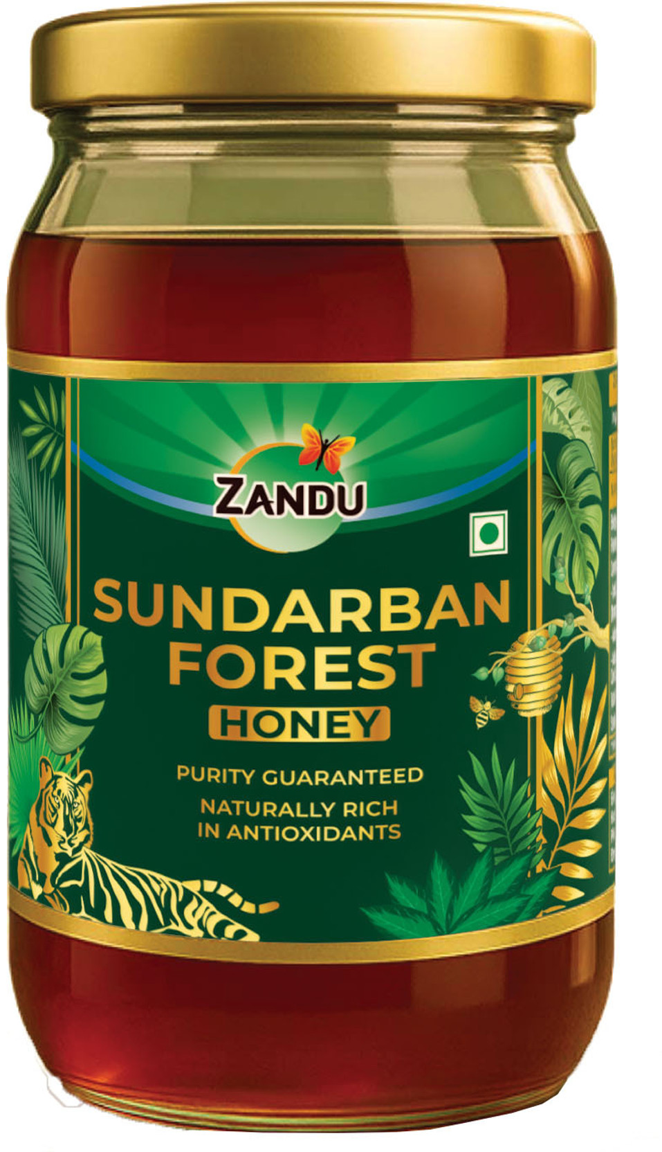 ZANDU Sundarban Forest Honey | Signature Taste I Pollen-Rich I No Sugar Adultration