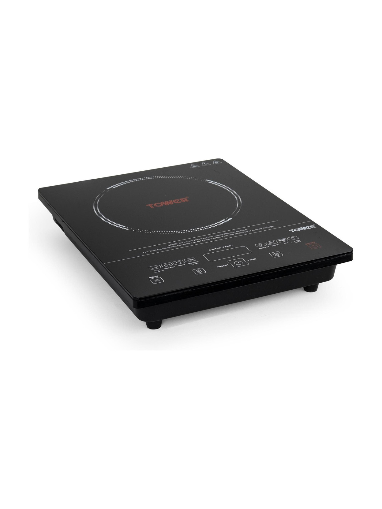 Tower 2000 W Induction Cooktop Touch Panel (Black, Windsor, 7 Pre...more