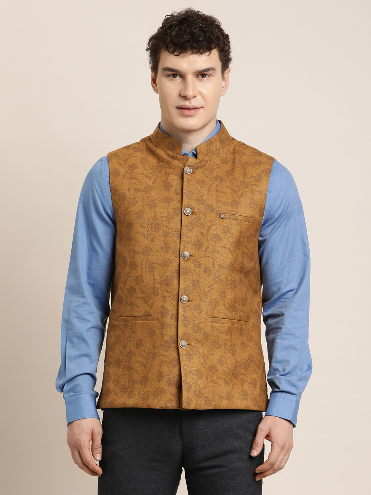 Printed Men Waistcoat