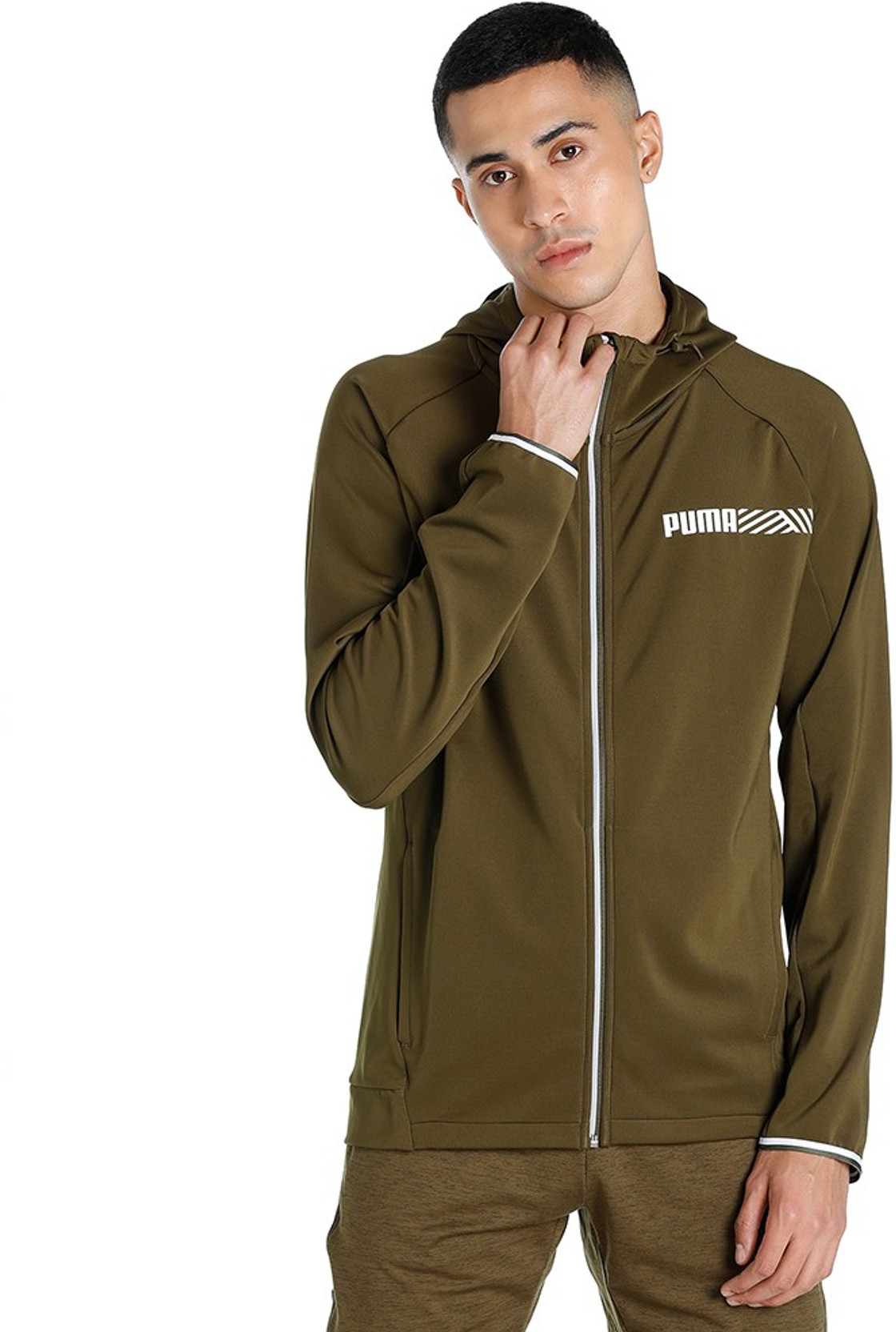 PUMA Tec Sport Jacket Men Solid Casual Jacket