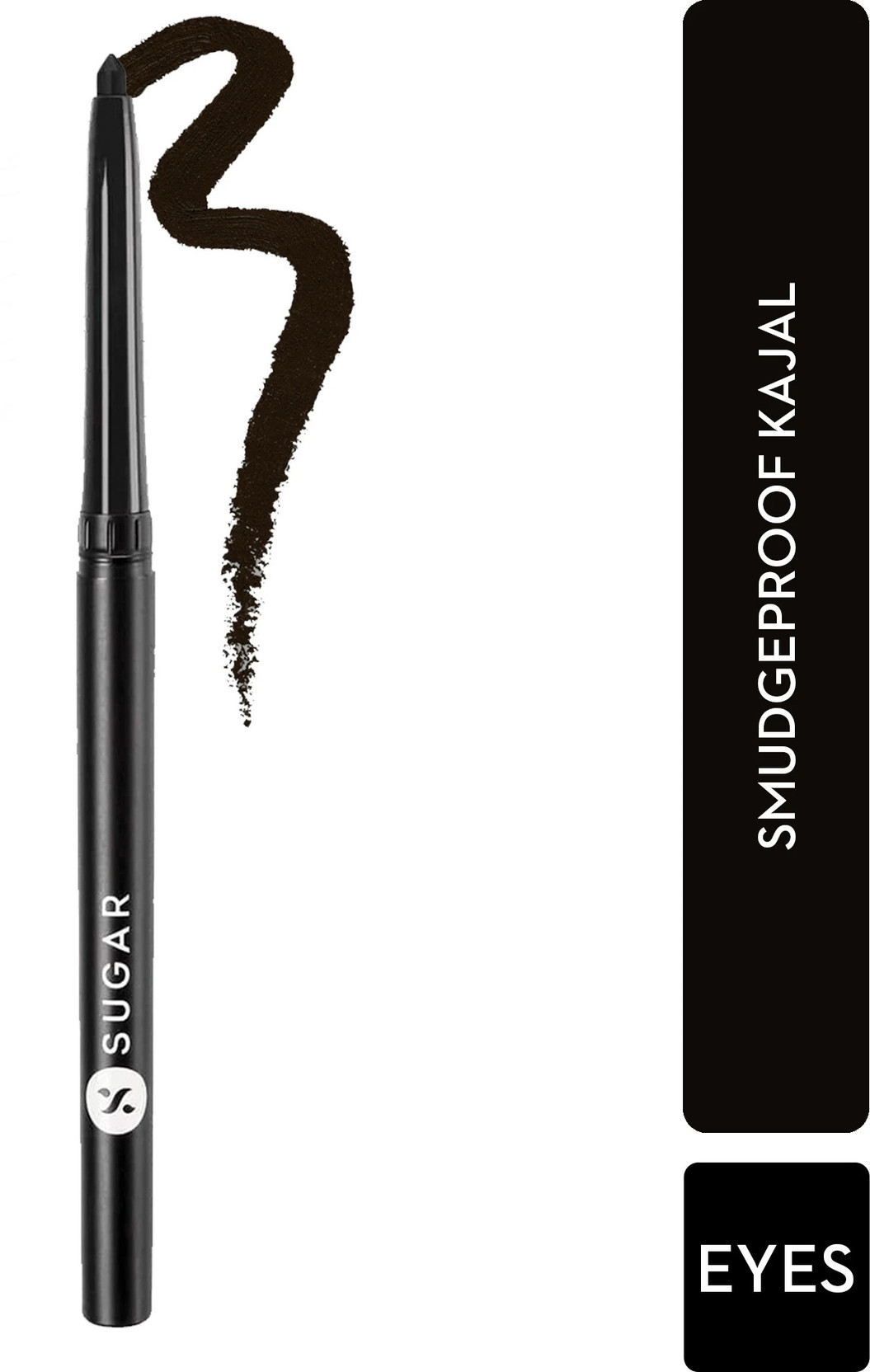 SUGAR Cosmetics Kohl Of Honour Intense Long Stay Kajal, Waterproof,Smudge & Transfer-resistant