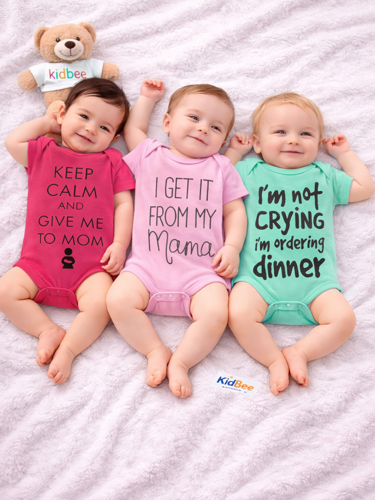 Romper For Baby Boys & Baby Girls Casual Printed Hosiery, Cotton Blend