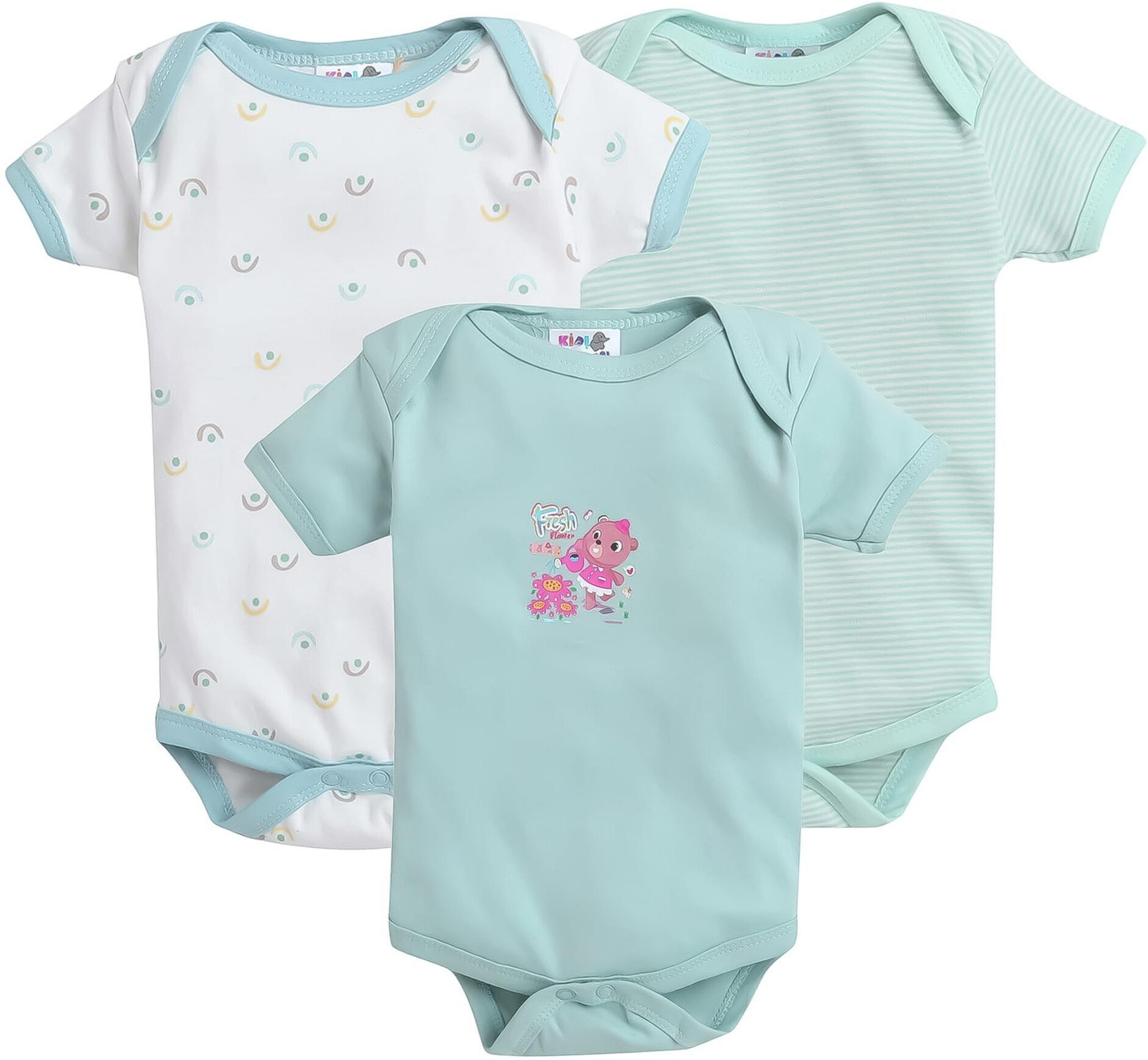 Romper For Baby Boys & Baby Girls Casual Printed Cotton Blend