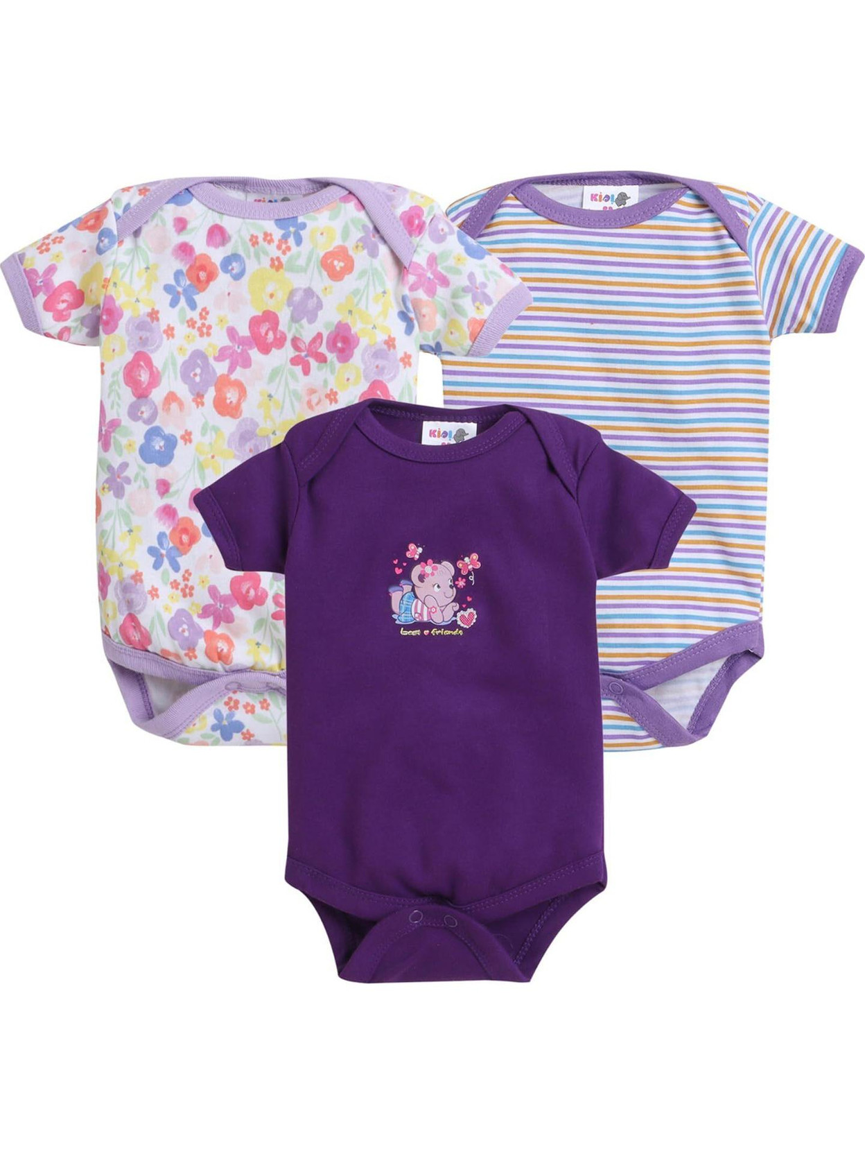 Romper For Baby Boys & Baby Girls Casual Printed Cotton Blend
