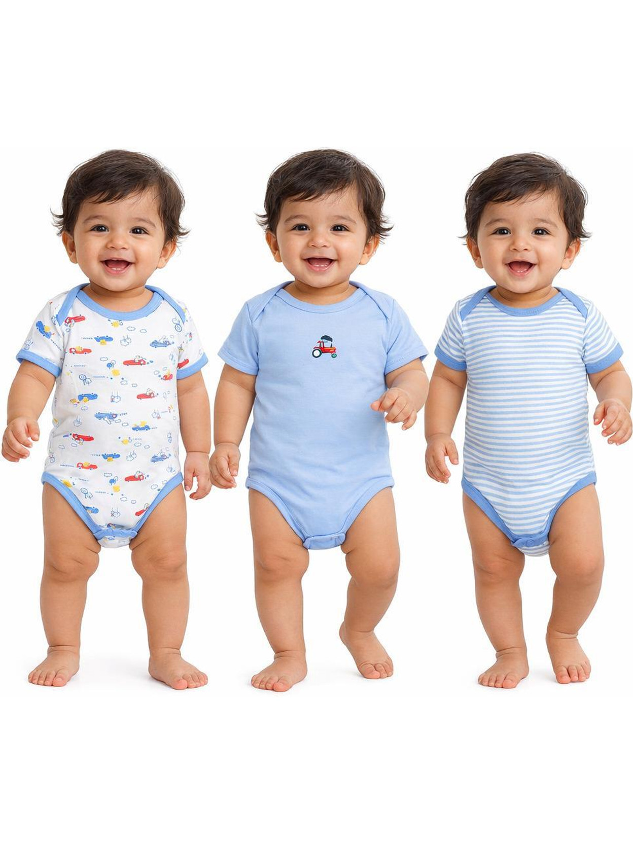 Romper For Baby Boys & Baby Girls Printed Cotton Blend