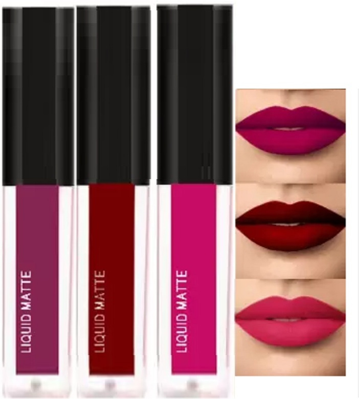 AFARAXIA Smudge proof Waterproof Long lasting Liquid matte Lipstick Non Transfer