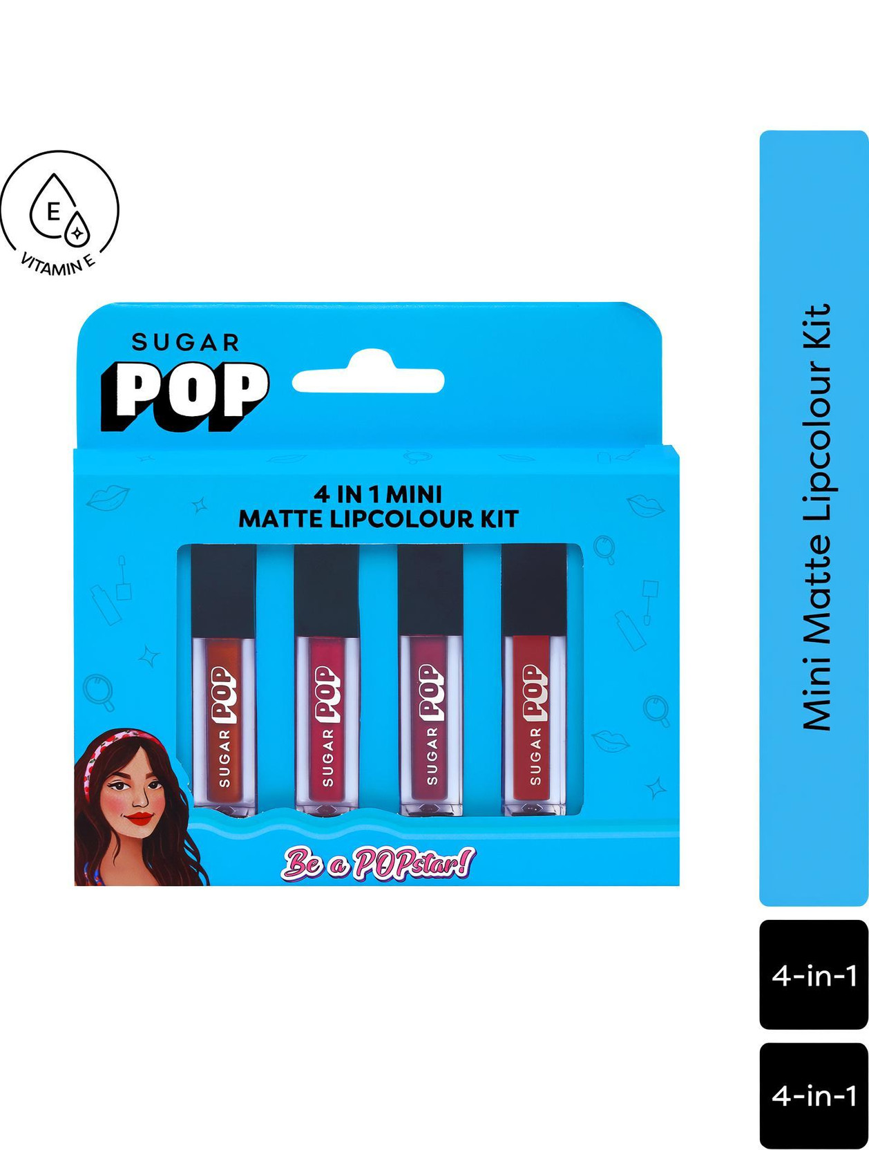 SUGAR POP 4 in 1 Mini MLC Kit (02 Bare Essentials, 4.4 ml)