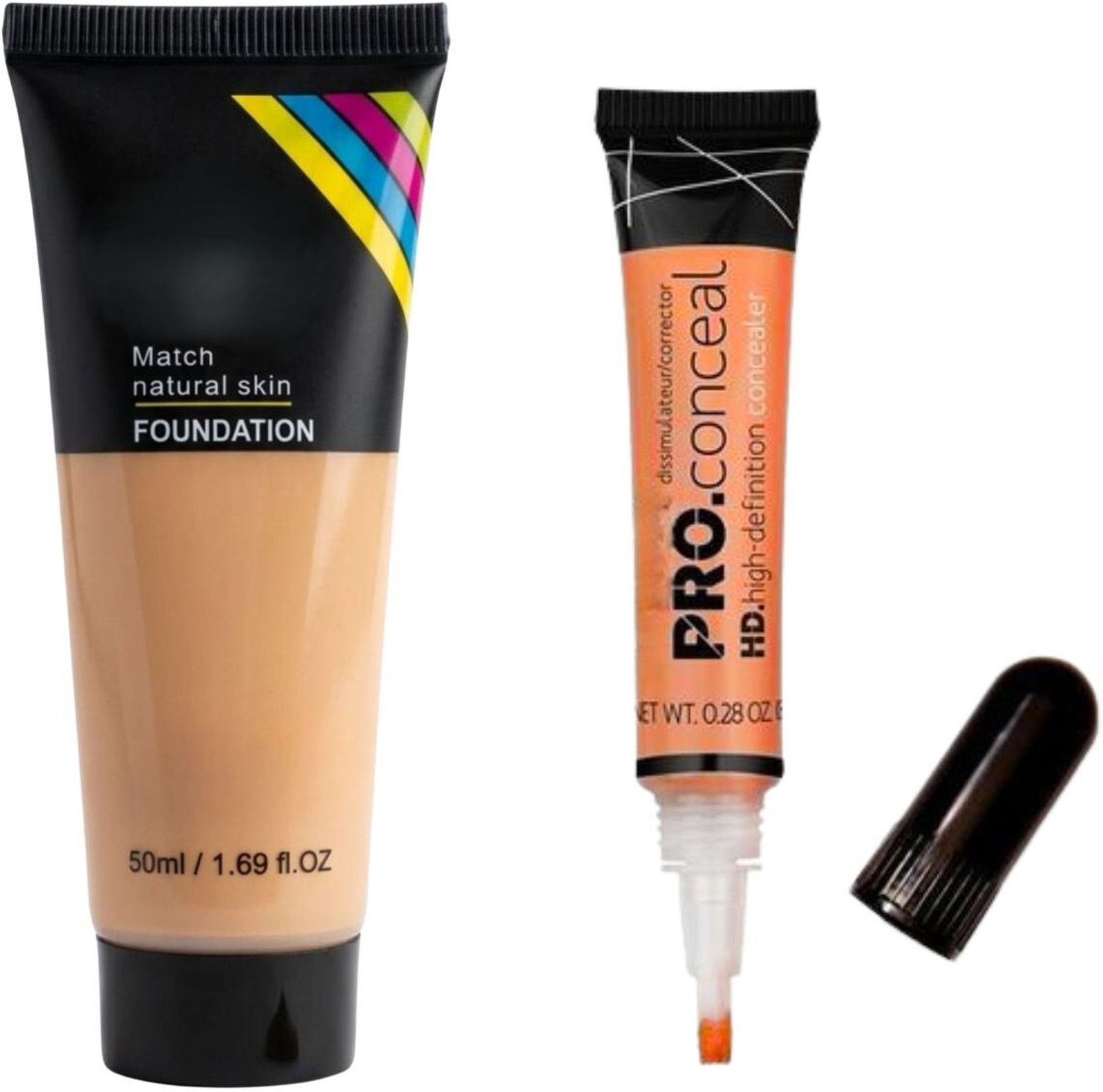 GLYSSIA 2-in-1 Flawless Face Base Combo Set