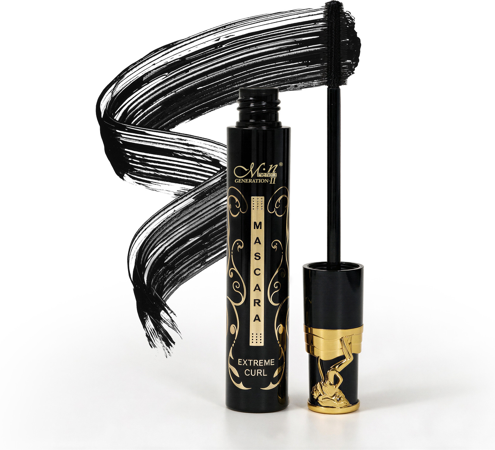 m.n menow Extreme Curls Mascara | Lengthening & Volumizing | Waterproof 3.2 ml