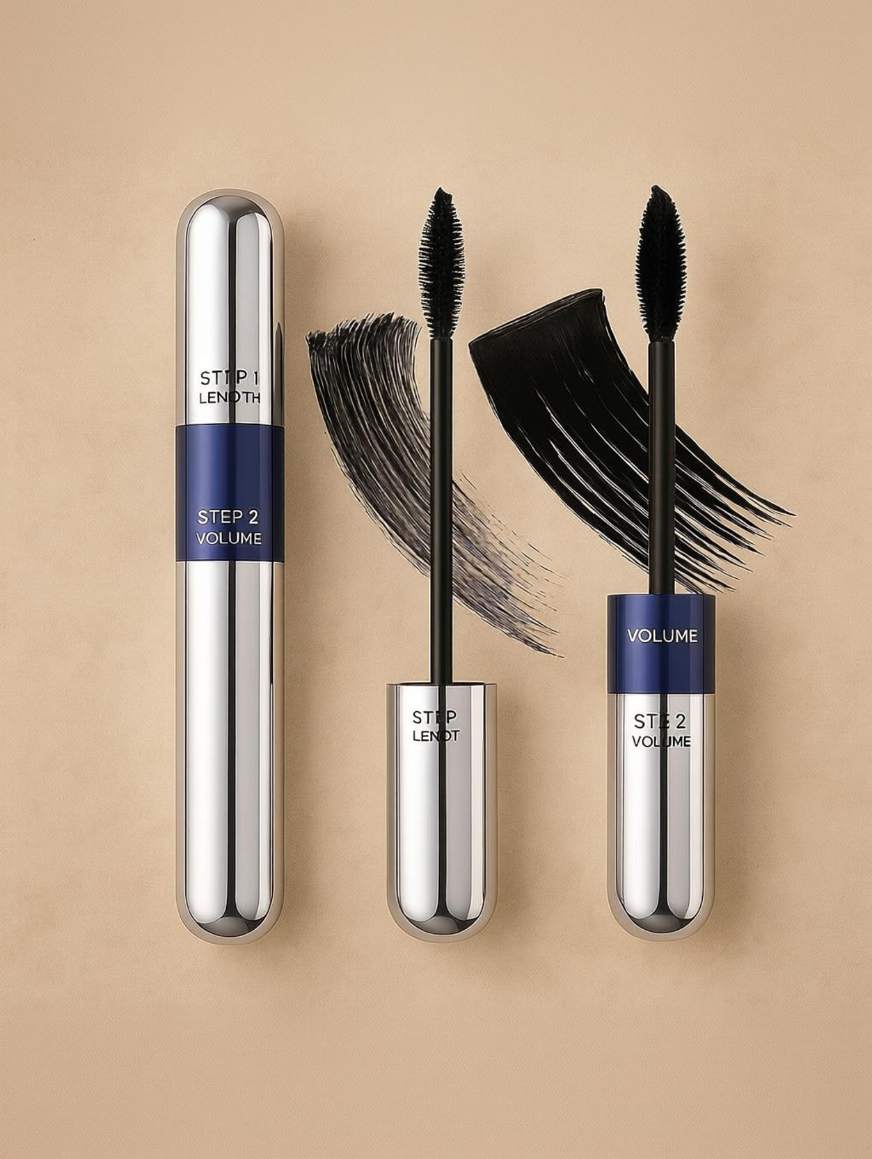 Valhalla Dual-Ended Mascara | Step 1 Length & Step 2 Volume | Waterproof Formula 8 ml