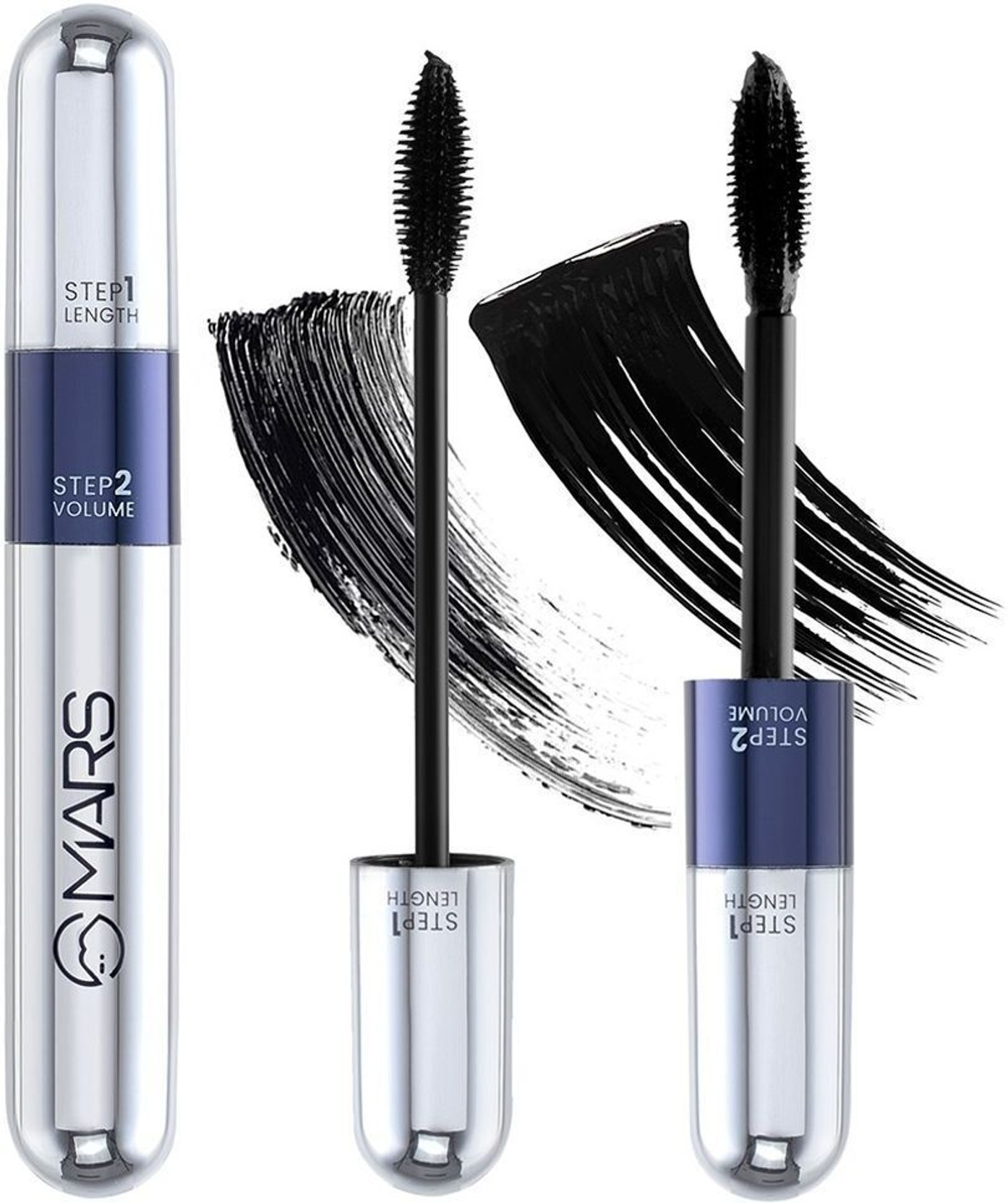 MARS 2in1 Volumizing and Lengthening Long Lasting Mascara 14 ml
