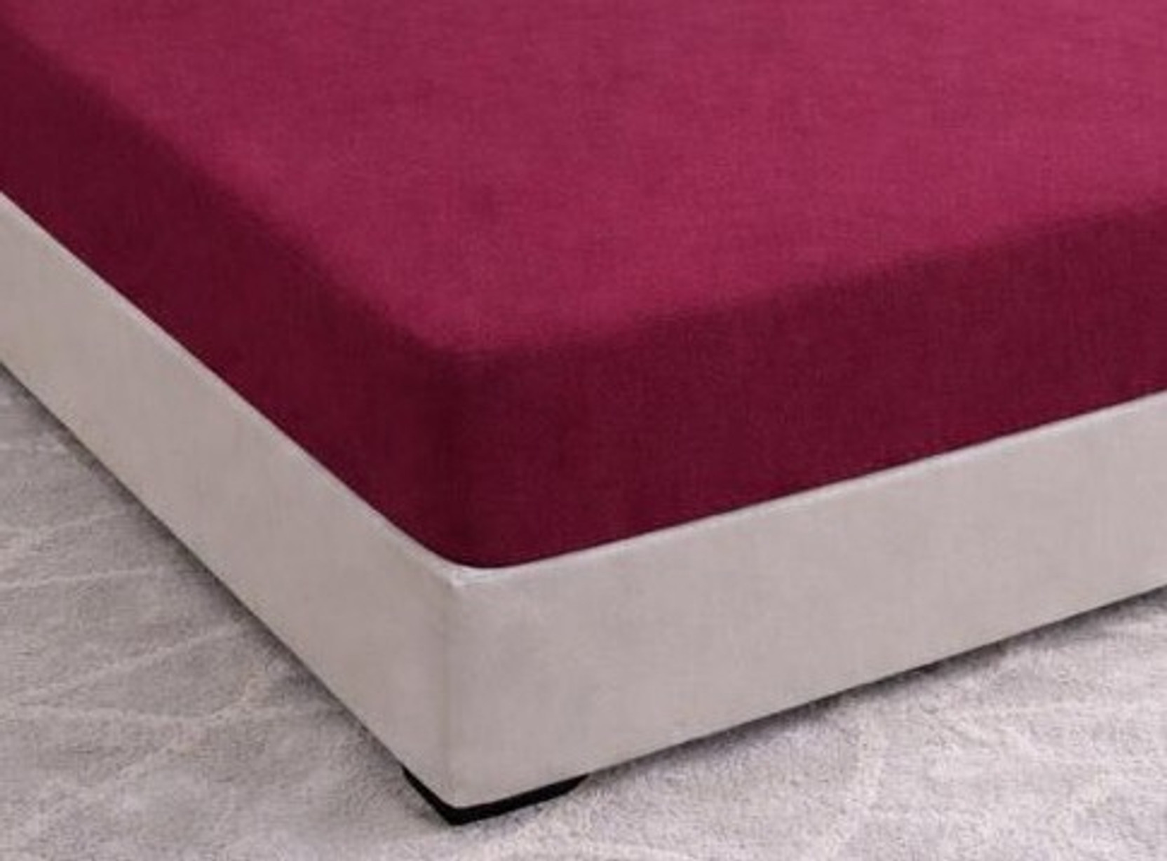 SONICREATIVES Double, King Size Fitted Cotton Breathable, Stretchable, Waterproof Mattress Cover