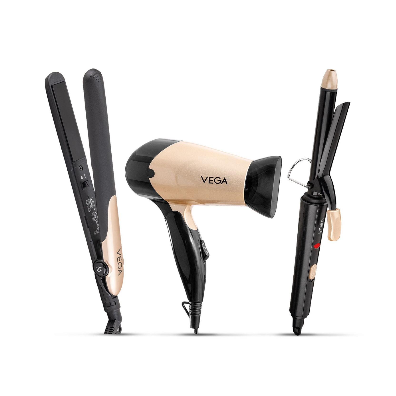VEGA VHSS-03 Miss Versatile Styling Set for Women, Personal Care Appliance Combo