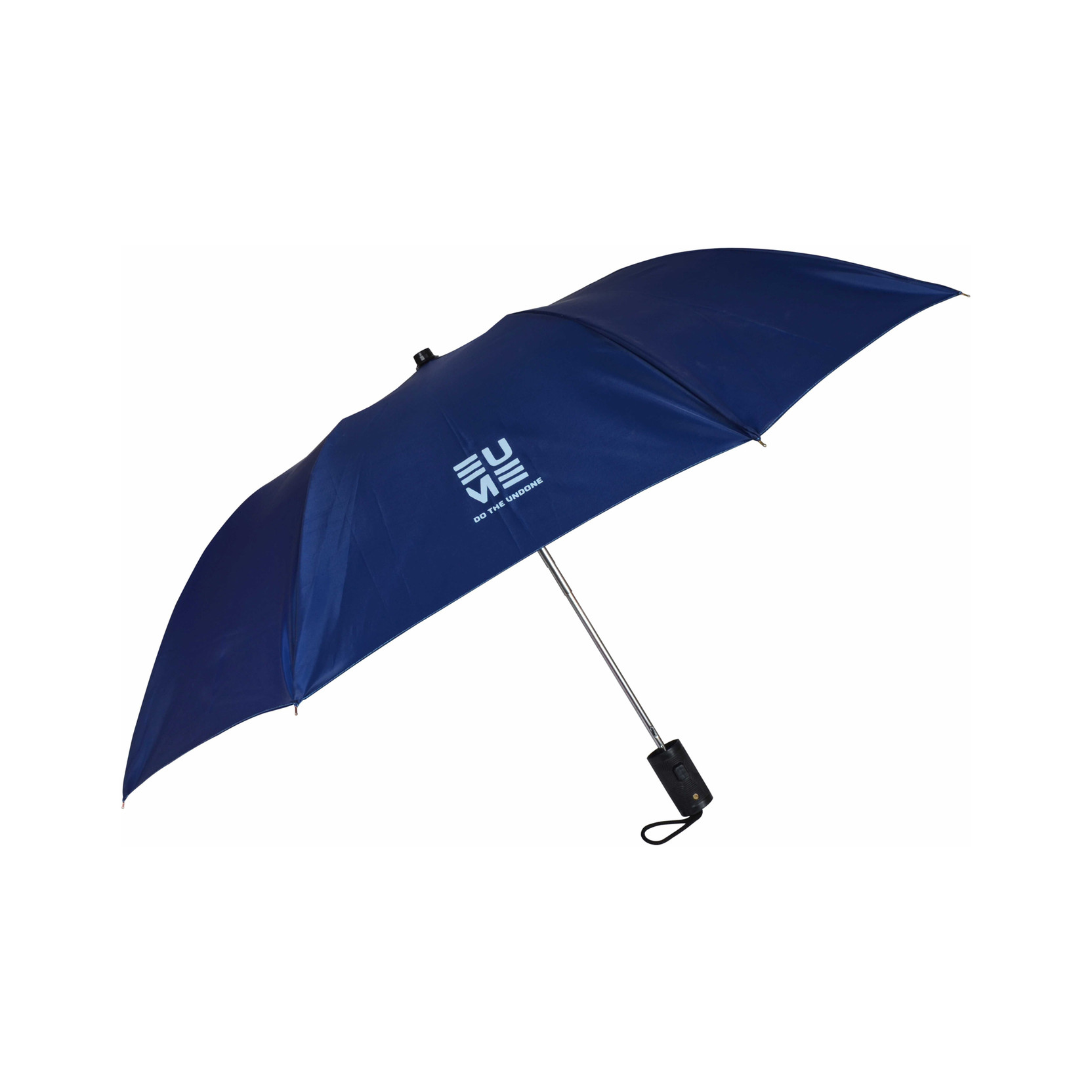 EUME Leatrix 21 Inch (53.34cm) 2 Fold Auto-Open Umbrella (Blue)