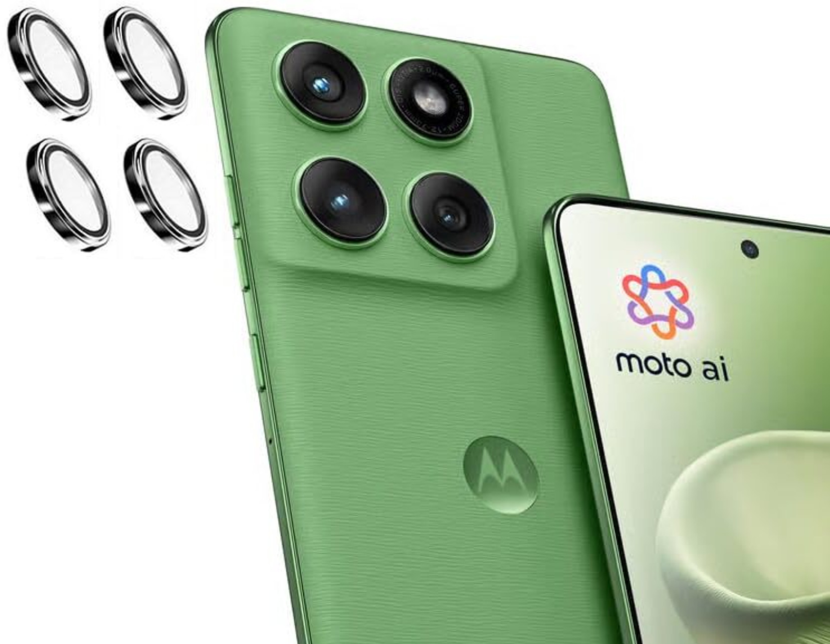 ROYALBASE Back Camera Lens Glass Protector for Motorola Signature 5G