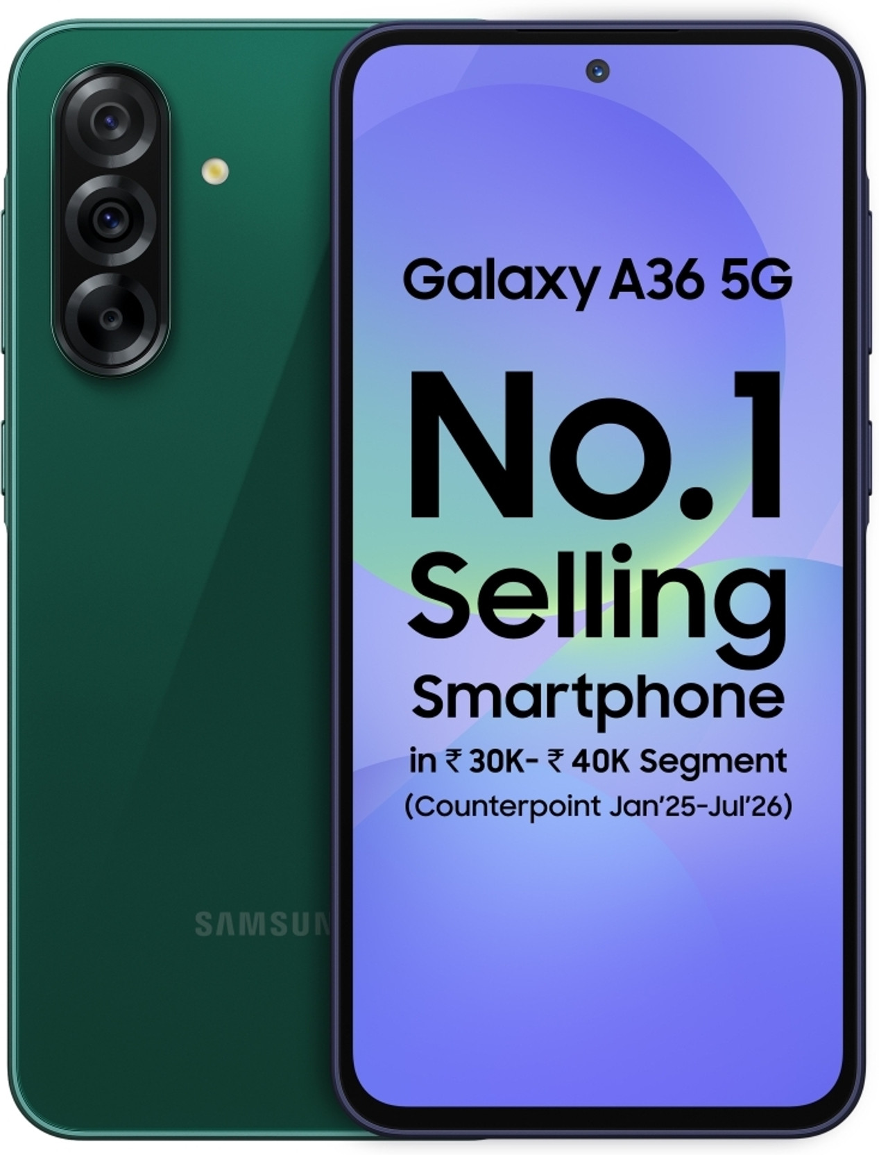 Samsung Galaxy A36 5G (Dark Green, 256 GB)