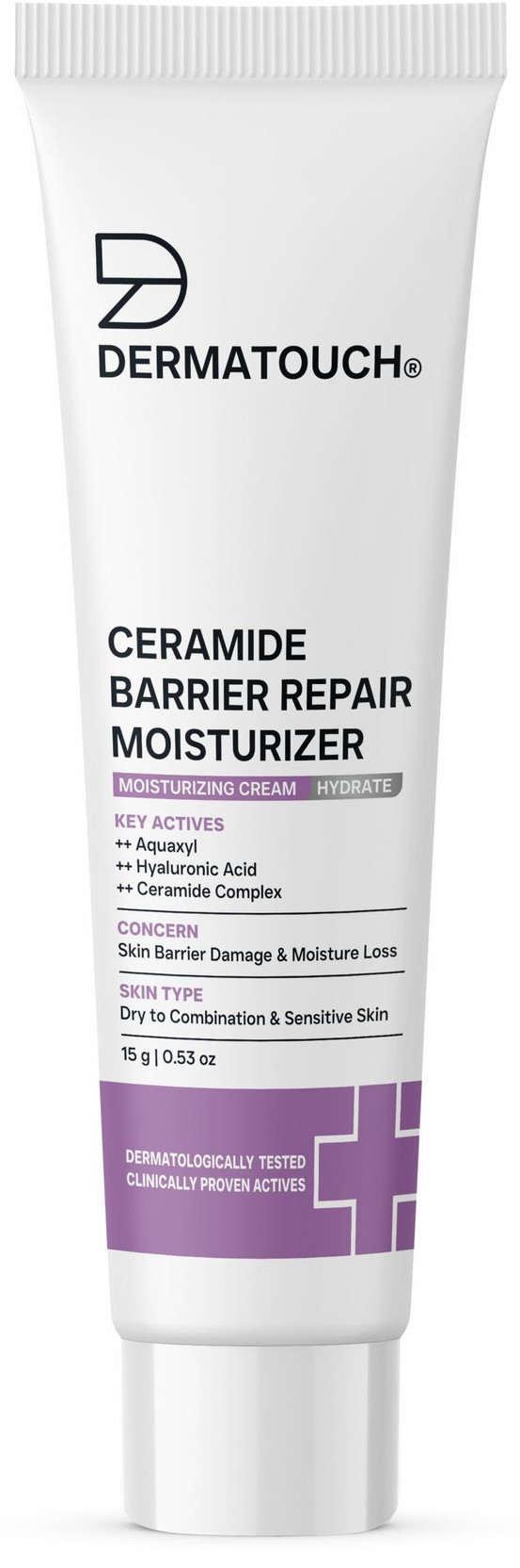 Dermatouch Ceramide Barrier Repair Moisturizer | Deep Hydration and Barrier Support |