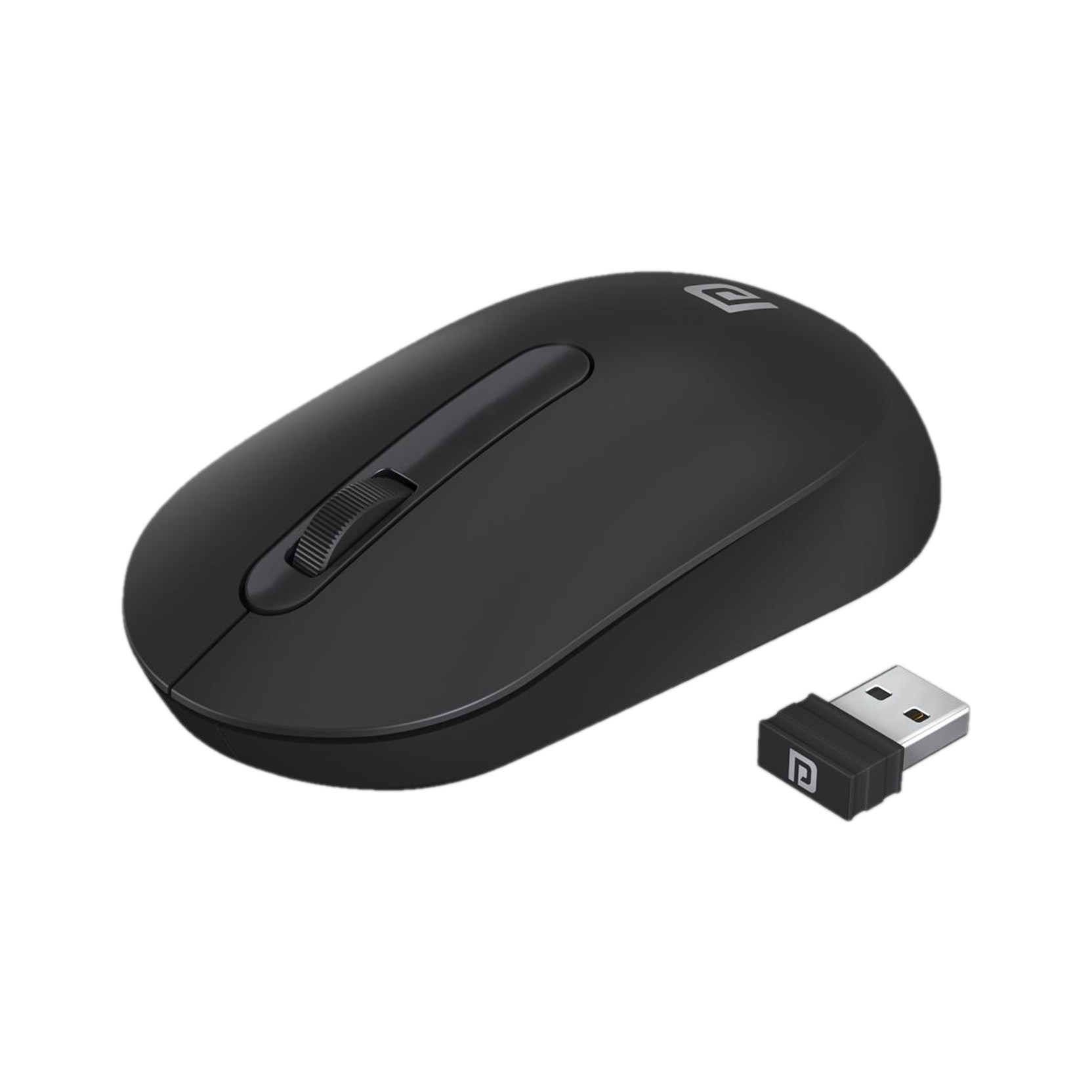 Portronics Toad 13 Ambidextrous Optical Mouse with Upto 1200 DPI, 3 Million Click Button Life, Auto Power Saving, Runs on Single AA Battery