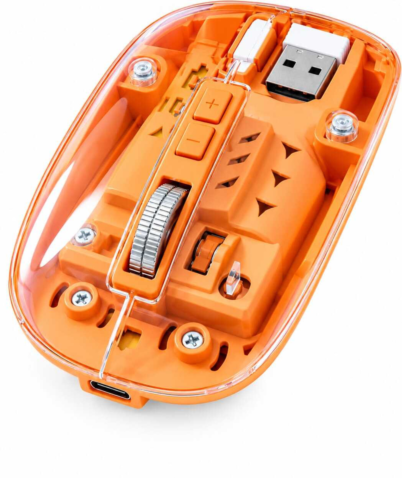 Flipkart SmartBuy Pureview Transparent MS038B Ambidextrous Optical Mouse