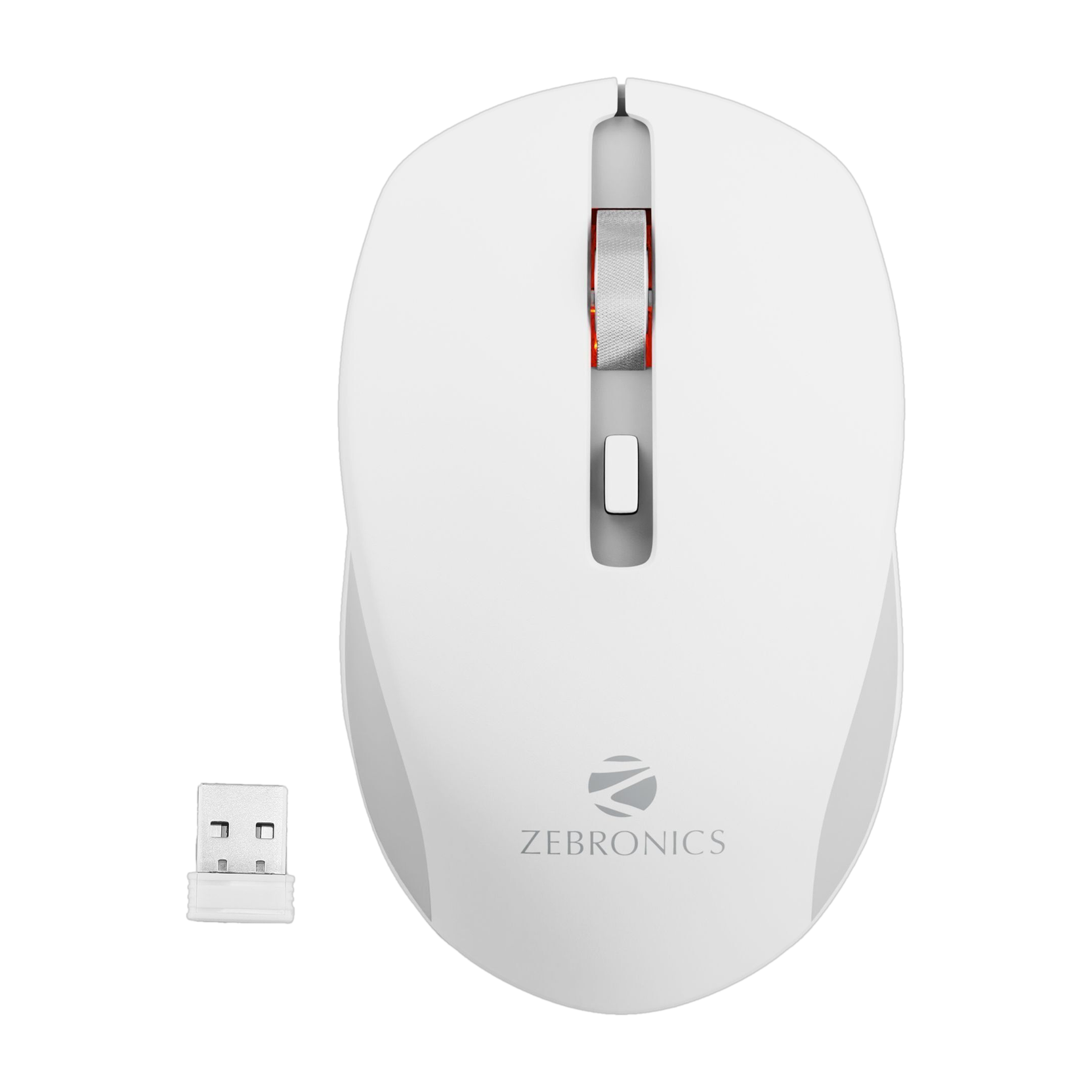 ZEBRONICS Jaguar Ambidextrous Optical Mouse High Precision, 4 Buttons, Plug & Play