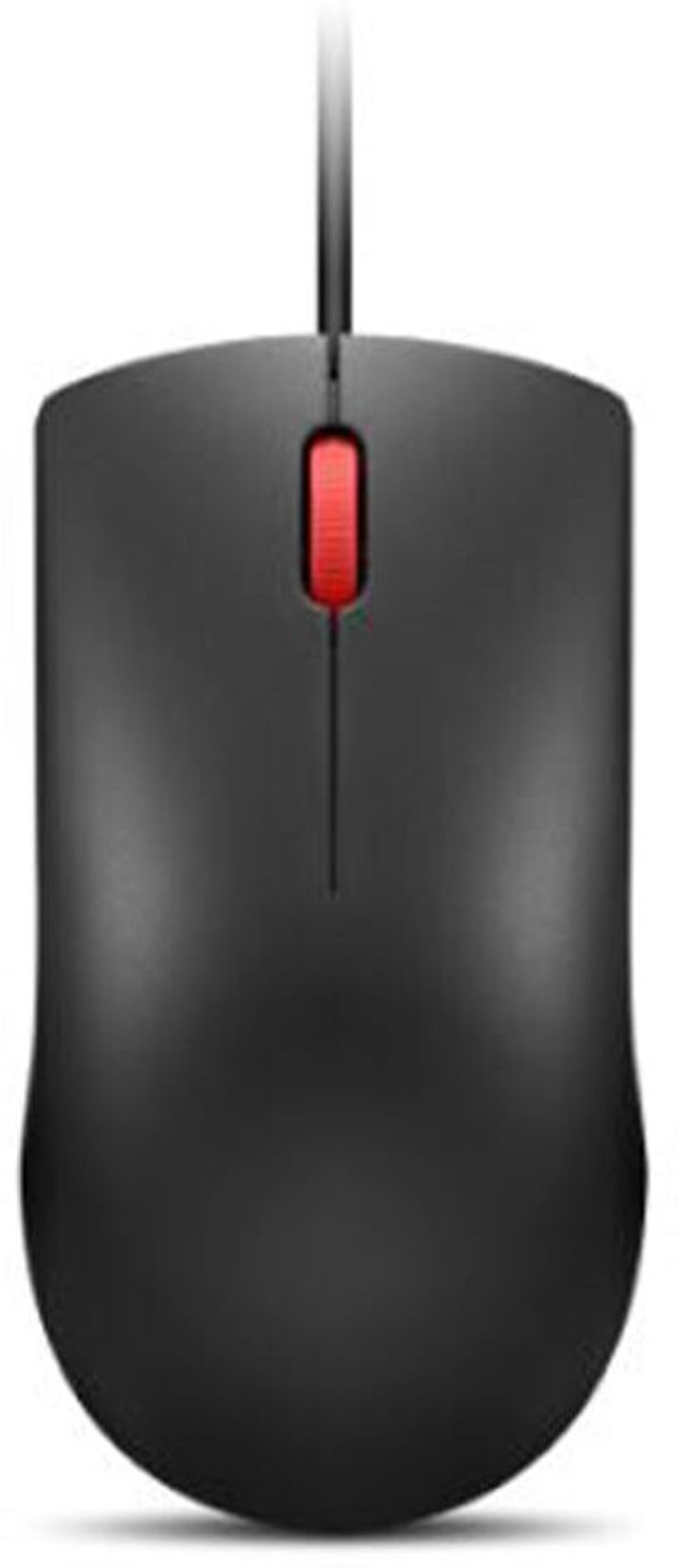 Lenovo 120 Wired Plug & Play USB Mouse, High Resolution 1600 DPI Optical Sensor